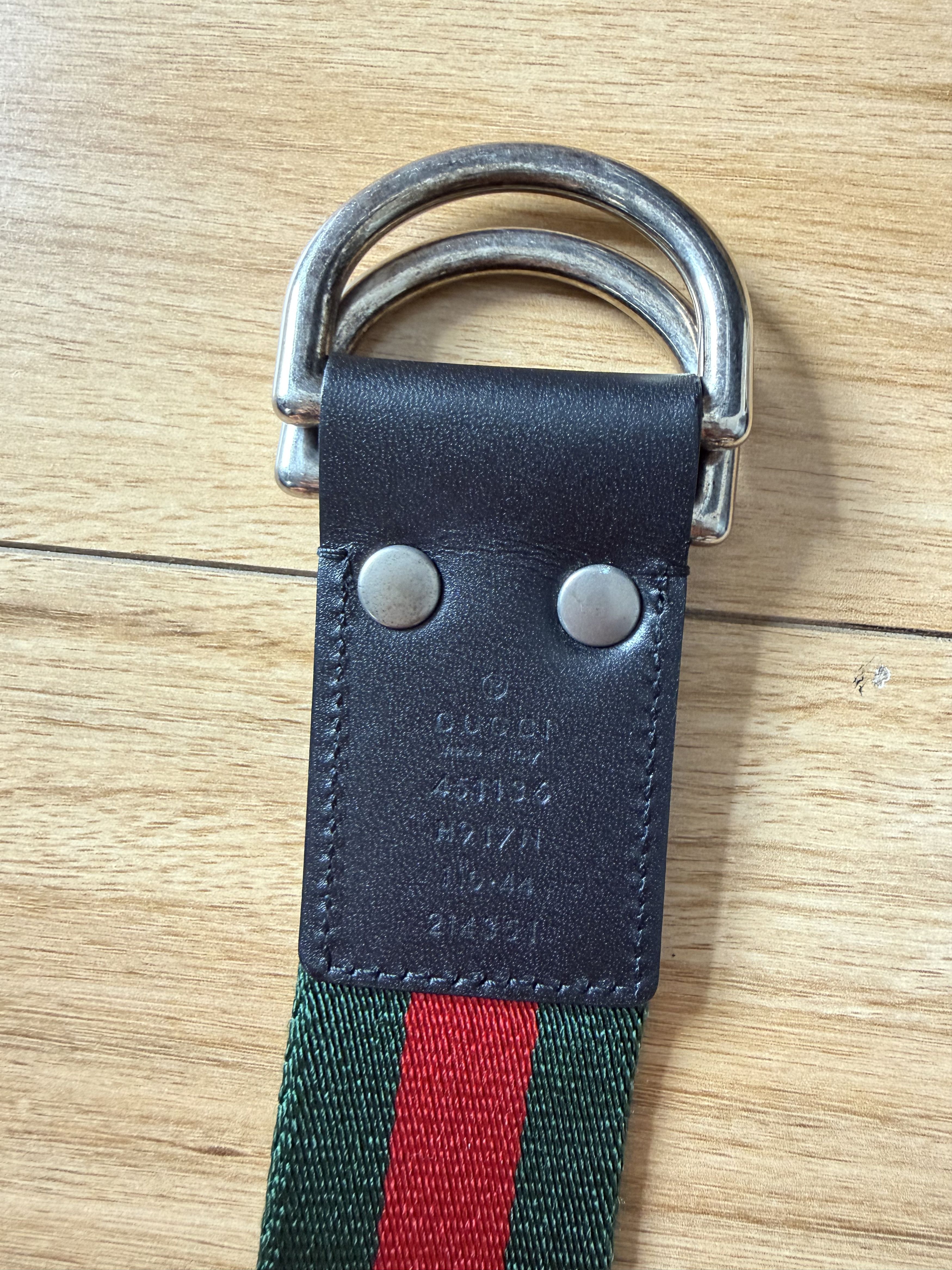 Gucci Gucci D Ring Belt 110cm Size ONE SIZE - 2 Thumbnail