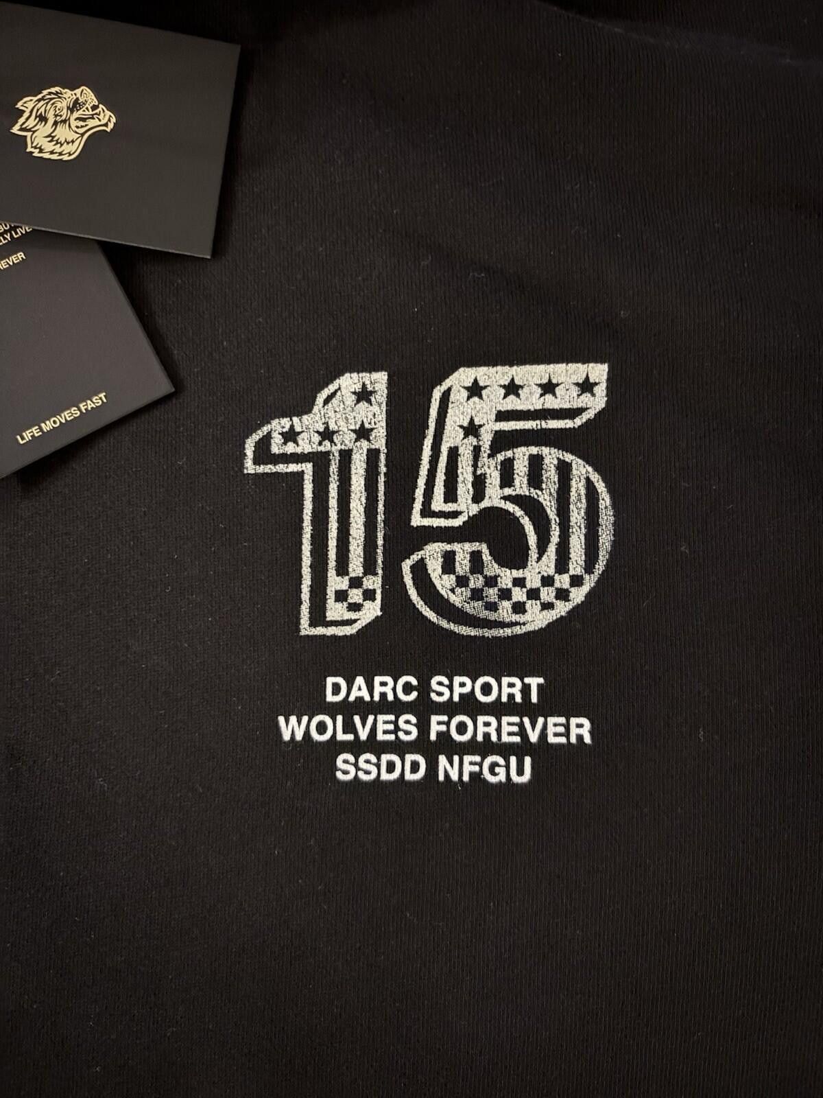 Vintage Darc Sport Life Moves Fast V2 Vintage Hoodie Med Size US M / EU 48-50 / 2 - 2 Thumbnail