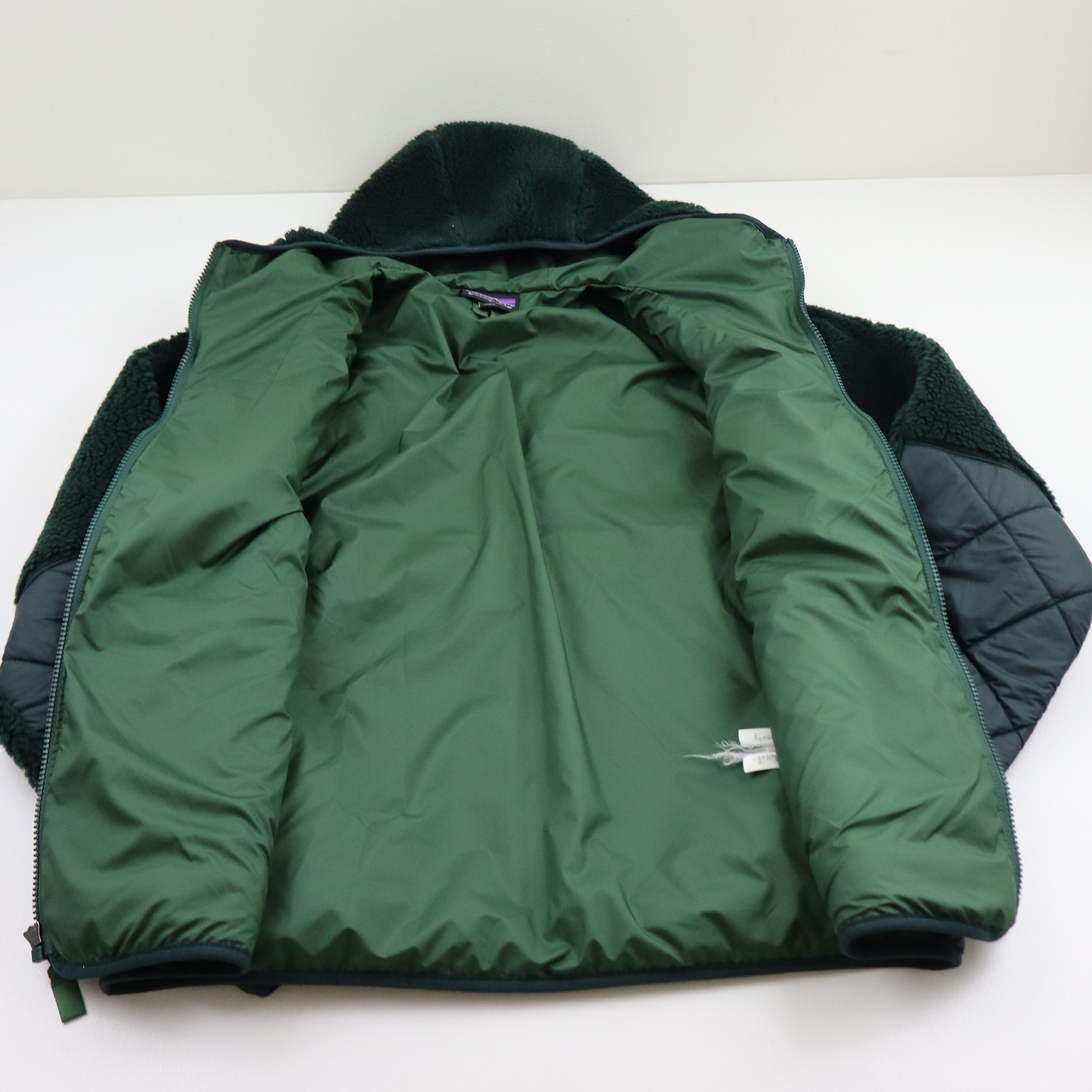 Arc'teryx × Patagonia Patagonia Rhythm Deep Pile Retro X Fleece Hoody Jacket Green Size US S / EU 44-46 / 1 - 9 Thumbnail