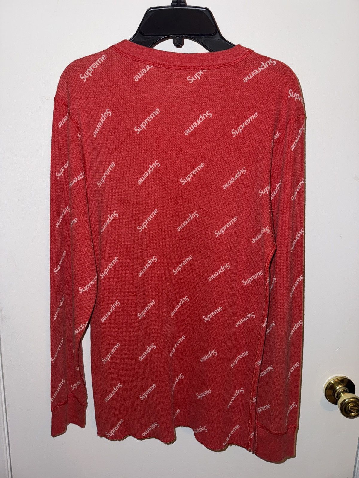 Supreme Supreme Hanes Thermal L/S Size US M / EU 48-50 / 2 - 2 Thumbnail