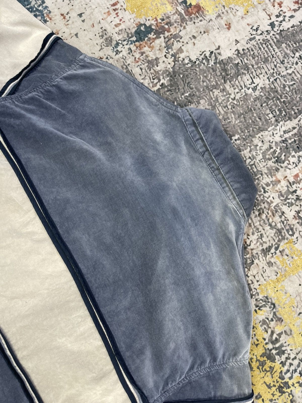 N.Hollywood Corduroy Swing Top Striped Jacket