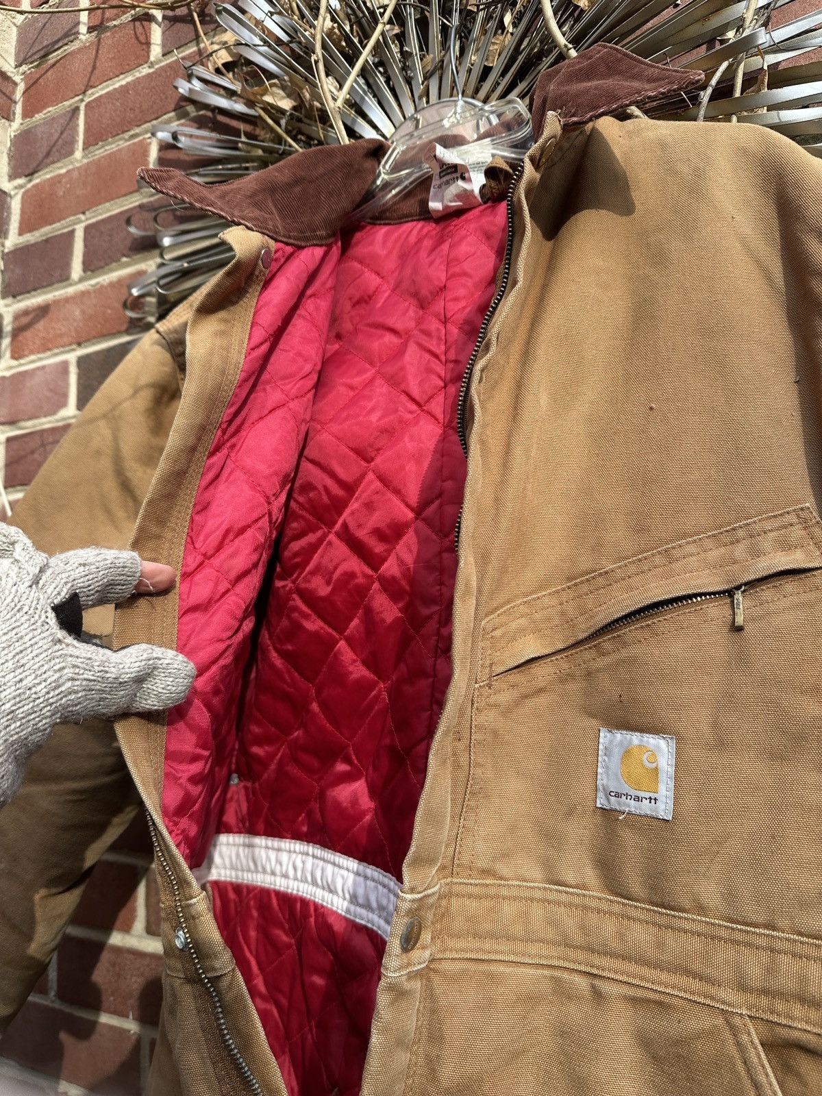 Carhartt Carhartt Coverall 46 Short Quilt Insulated bib Union X01 Size US 33 - 8 Thumbnail