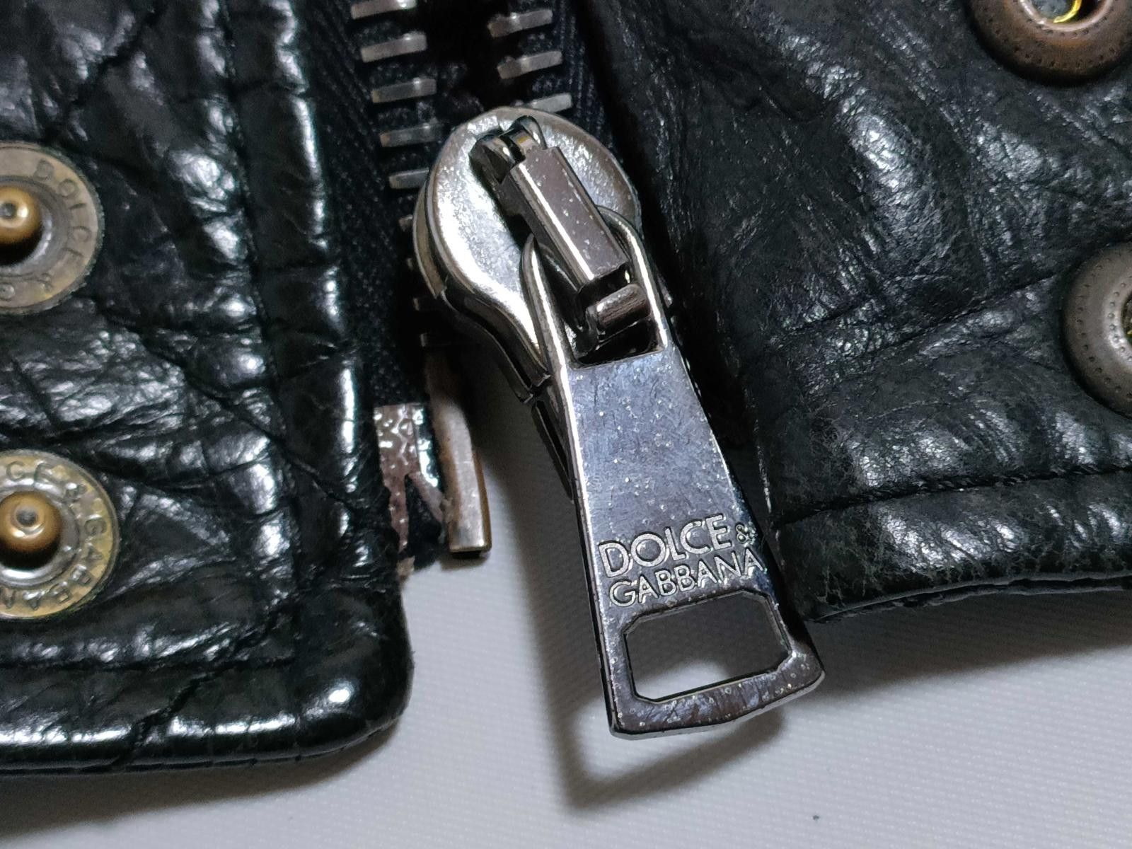 Dolce & Gabbana Vintage Dolce & Gabbana Leather Jacket Size S / US 4 / IT 40 - 6 Thumbnail