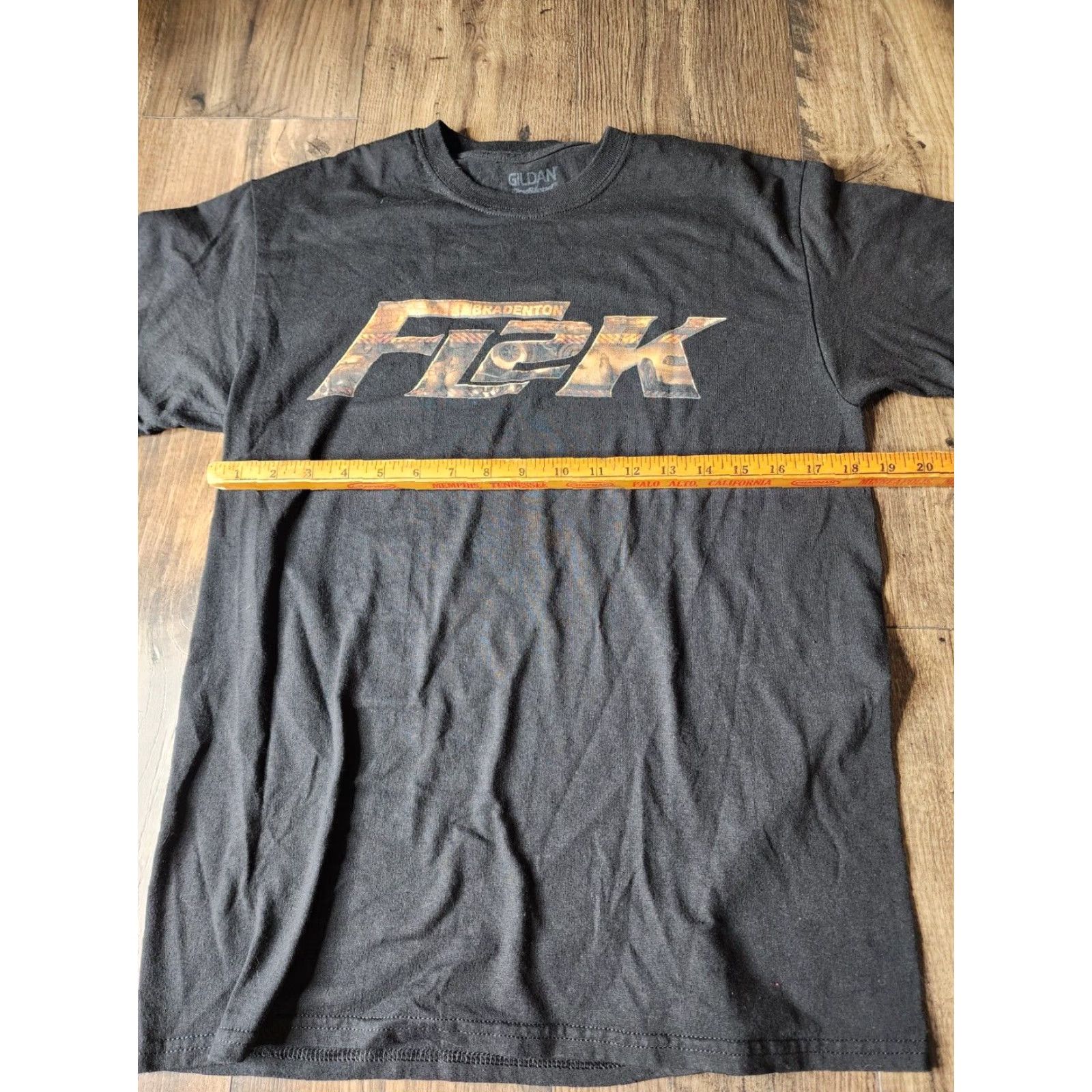 Gildan Gildan FL2K 2017 Bradenton Motorsports Double Sided Black T Shirt Mens M Size US M / EU 48-50 / 2 - 3 Thumbnail