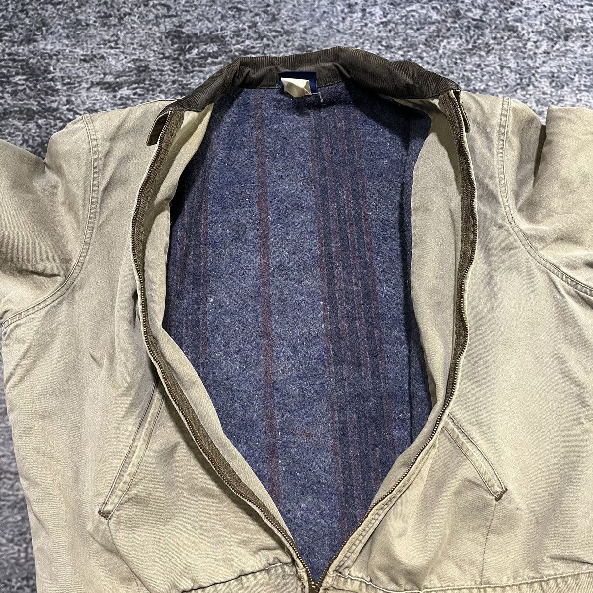 Dickies VINTAGE DICKIES DETROIT STYLE BEIGE WORKWEAR SKATER JACKET Size US XL / EU 56 / 4 - 7 Thumbnail