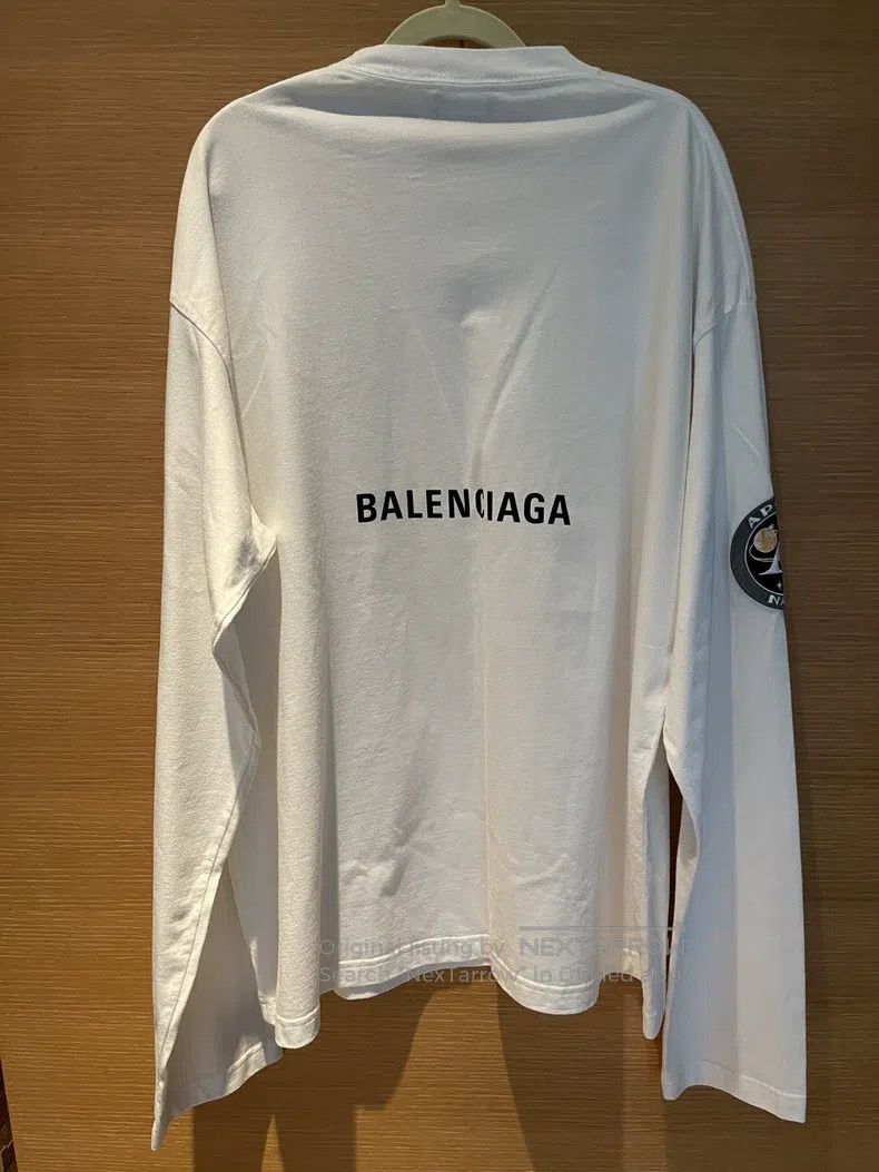 Balenciaga Balenciaga Casual White T-Shirt Oversized Style Size US XS / EU 42 / 0 - 2 Thumbnail