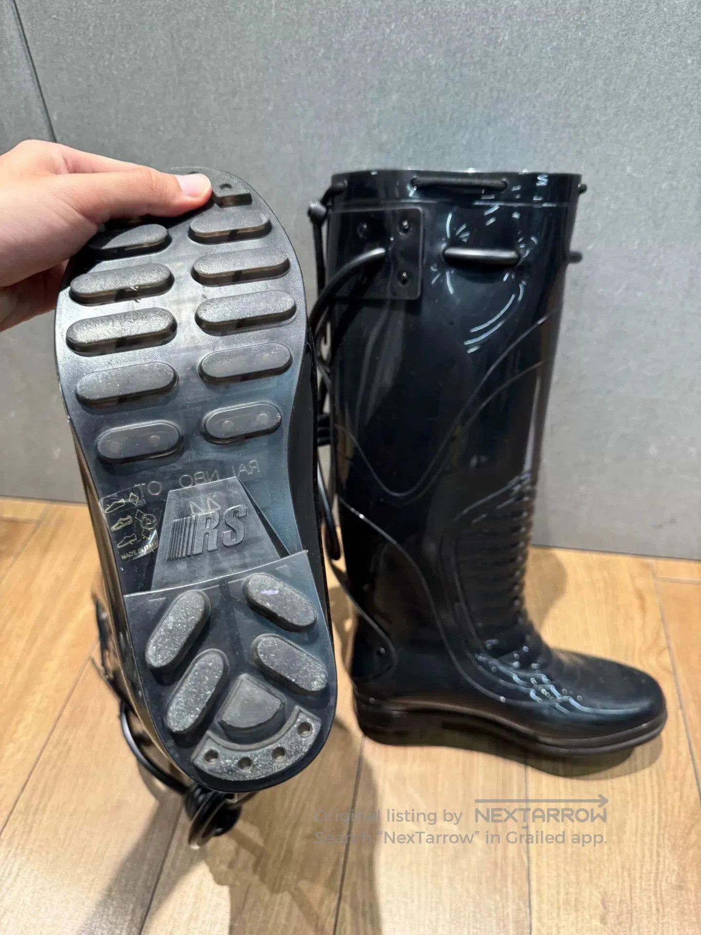 Raf Simons RAF SIMONS 2018ss RS Rain Boots. Size US 10 / EU 43 - 3 Thumbnail