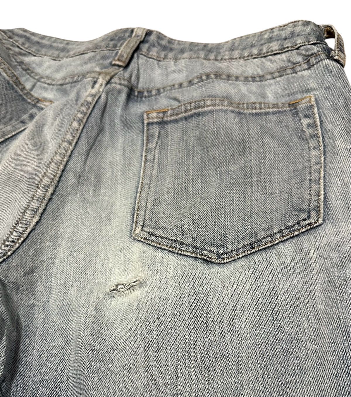 Japanese Brand Vintage Japanese Uniqlo Flare Bell Bottom Bootcut Jeans Size US 27 - 5 Thumbnail