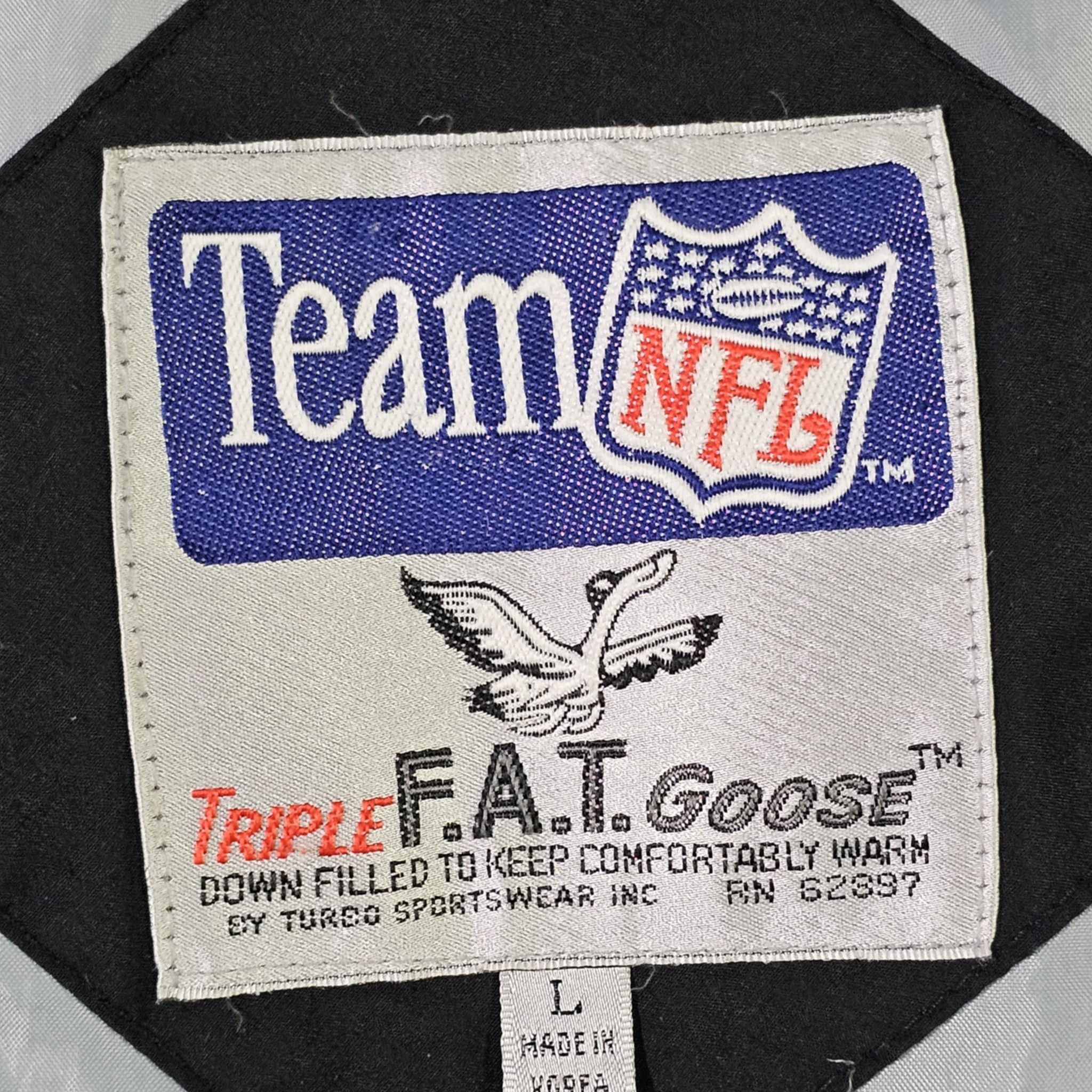 NFL × Triple F.A.T. Goose × Vintage Los Angeles Raiders Vintage 90s Triple FAT Goose Down Jacket Size US L / EU 52-54 / 3 - 7 Thumbnail