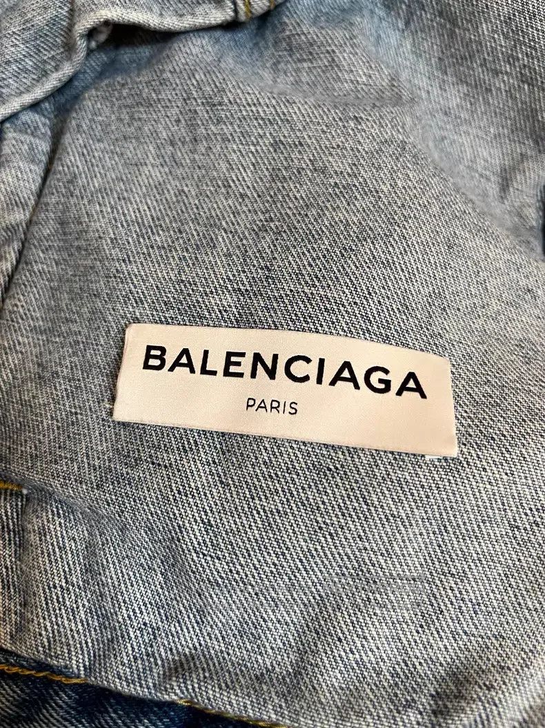 Balenciaga Balenciaga Denim Jacket Size XS / US 0-2 / IT 36-38 - 9 Thumbnail