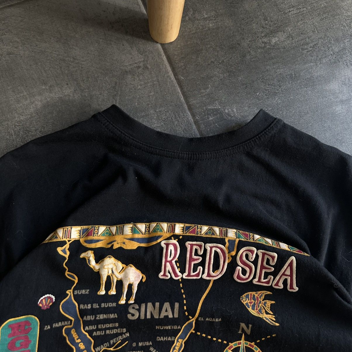 Vintage × Y/Project Vintage Adult Red Sea T-shirts Big Logo Joke Humor Y2K 00s Size US M / EU 48-50 / 2 - 3 Thumbnail