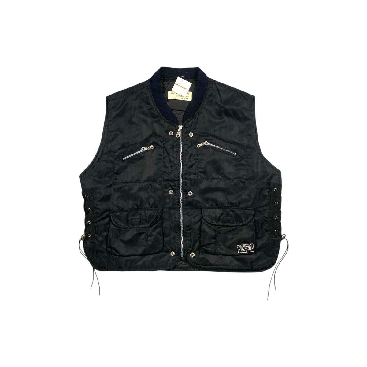 Japanese Brand Rare Solo Vest Army Goth Type CWU-36 Vest Jacket Size US M / EU 48-50 / 2 - 1 Thumbnail