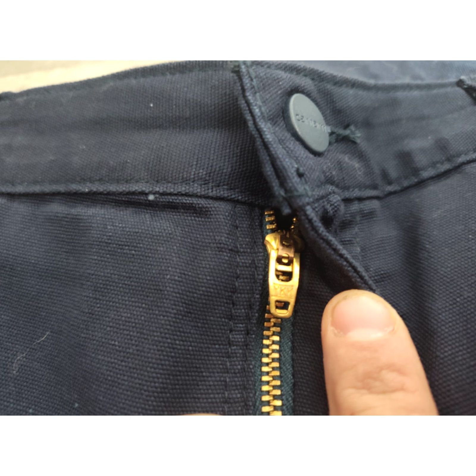 Carhartt Carhartt FR Pants Womens 16 38x30 Blue Flame Resistant Canvas Loose Workwear EUC Size 38" / US 16 / IT 52 - 7 Thumbnail