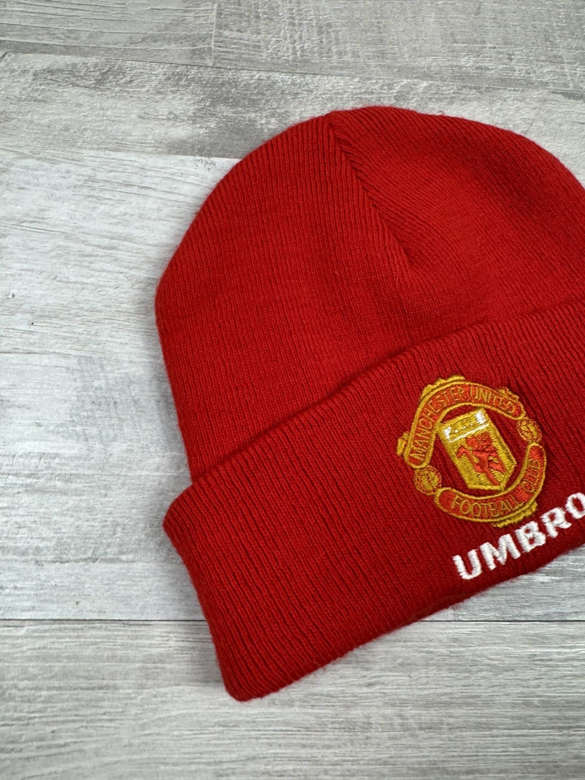 Umbro Vintage 90s Manchester United Umbro Hat Size ONE SIZE - 5 Thumbnail