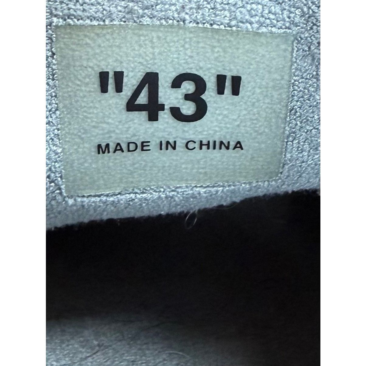 Off-White Size 43EU/10US - Off-White Out Of Office Grey White Sneakers Size US 10 / EU 43 - 8 Thumbnail