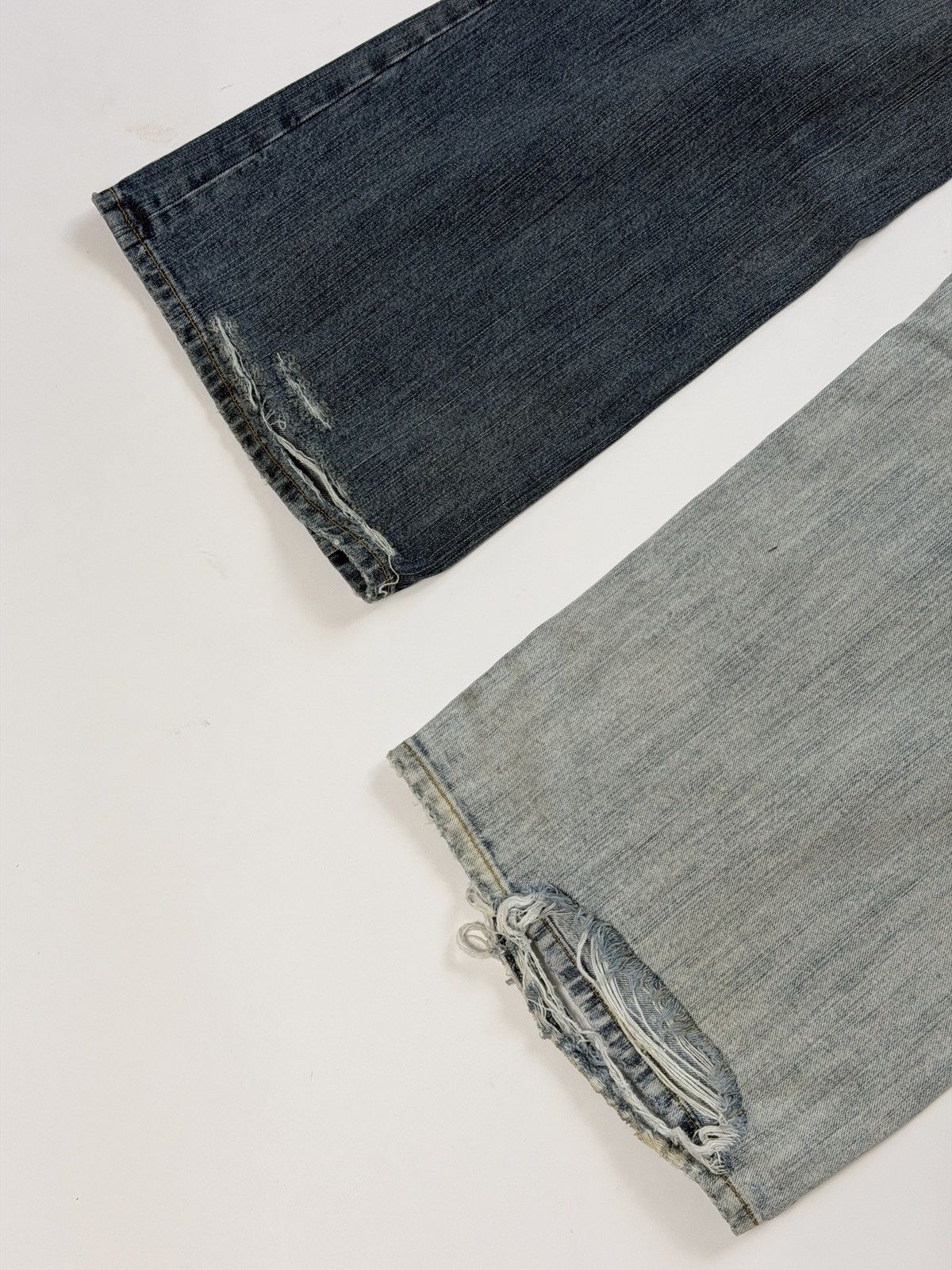 Balenciaga Balenciaga 50/50 Baggy & Flare Denim Pants Size US 30 / EU 46 - 5 Thumbnail