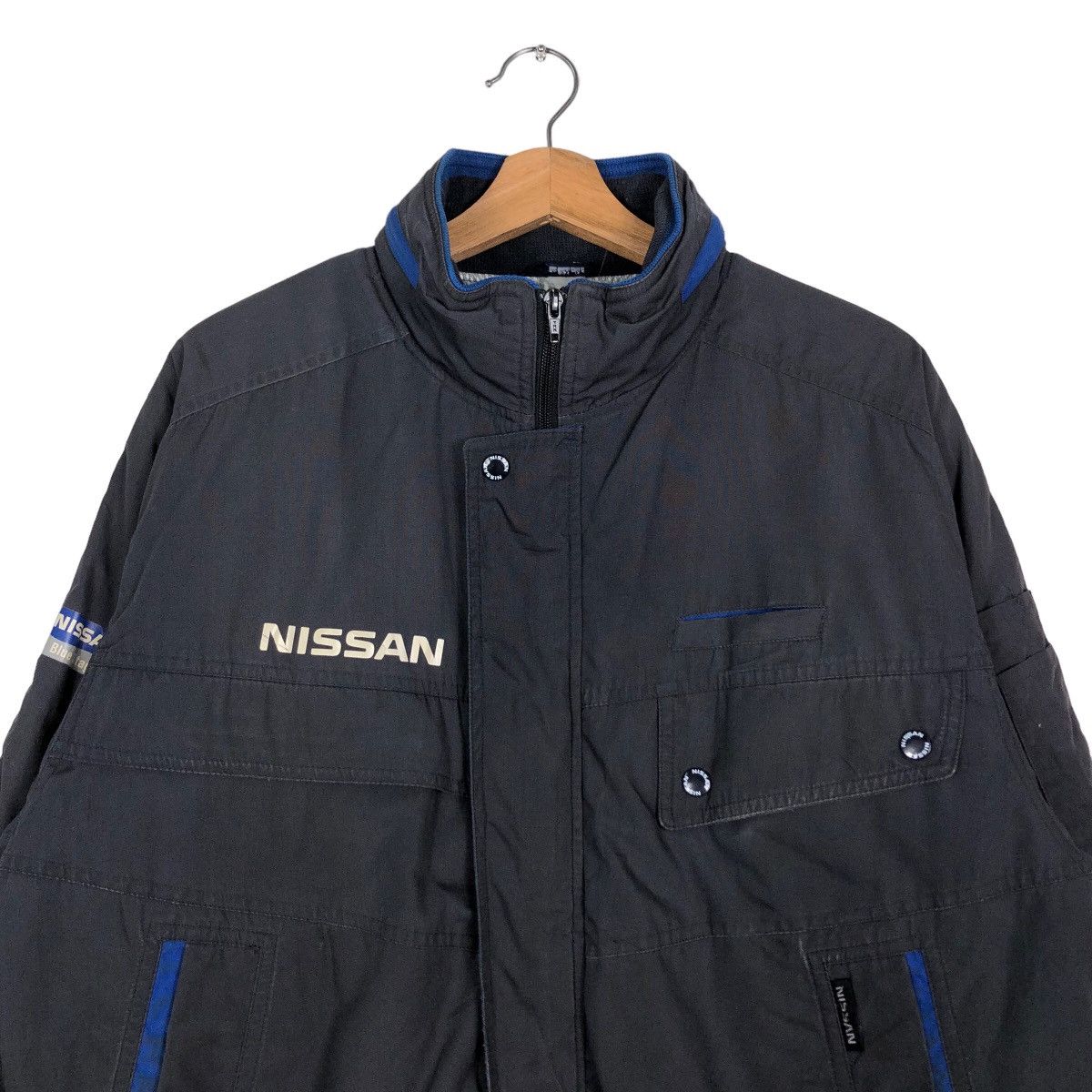 Japanese Brand 🔥Vintage Bomber Jacket Racing Nissan Big Logo Size US M / EU 48-50 / 2 - 3 Thumbnail
