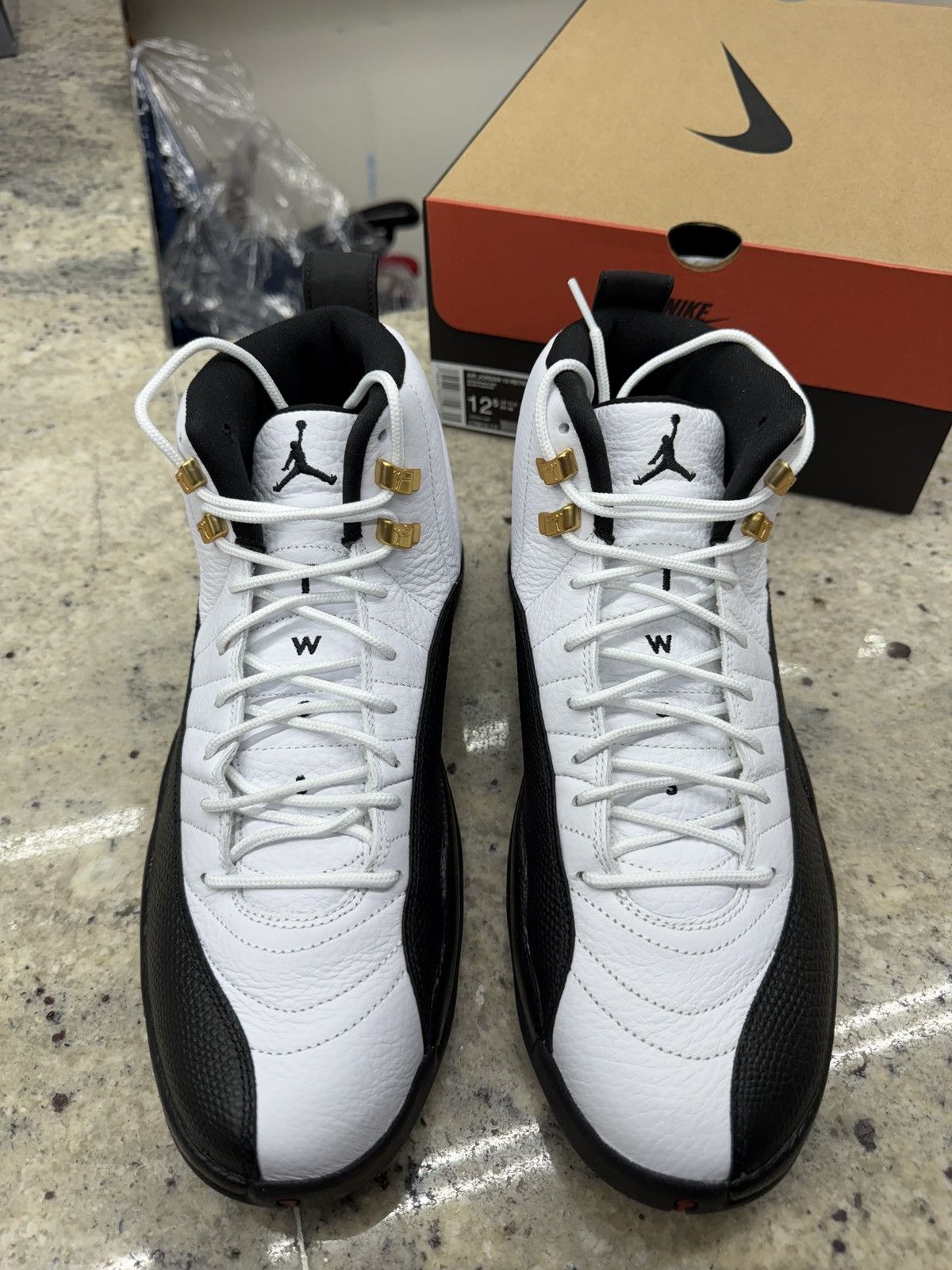 Jordan Brand Air Jordan 12 Retro Taxis Size US 12.5 / EU 45-46 - 3 Thumbnail