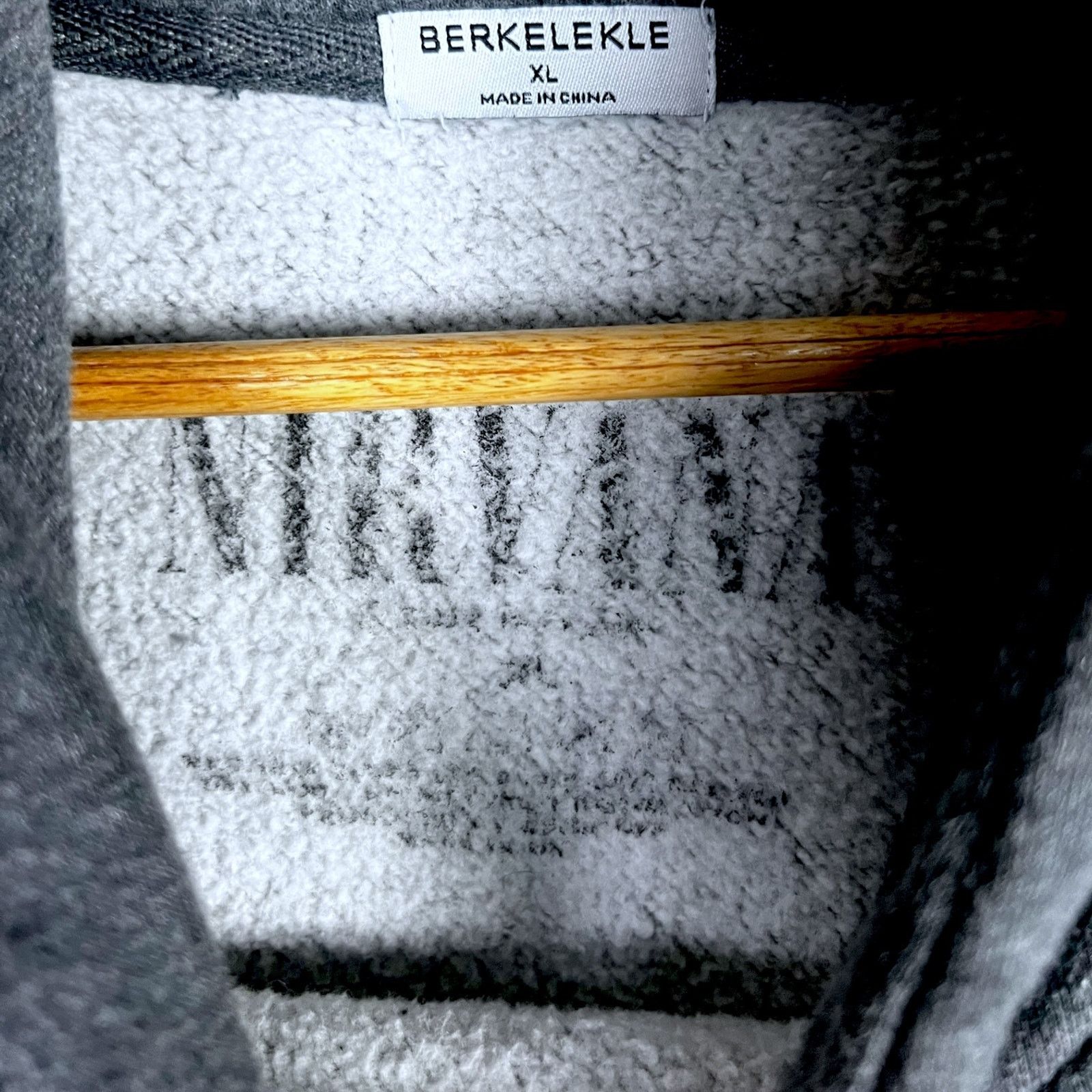 Nirvana Nirvana Official Band Merchandise Mens XL Gray Smiley Hoodie Size US XL / EU 56 / 4 - 3 Thumbnail