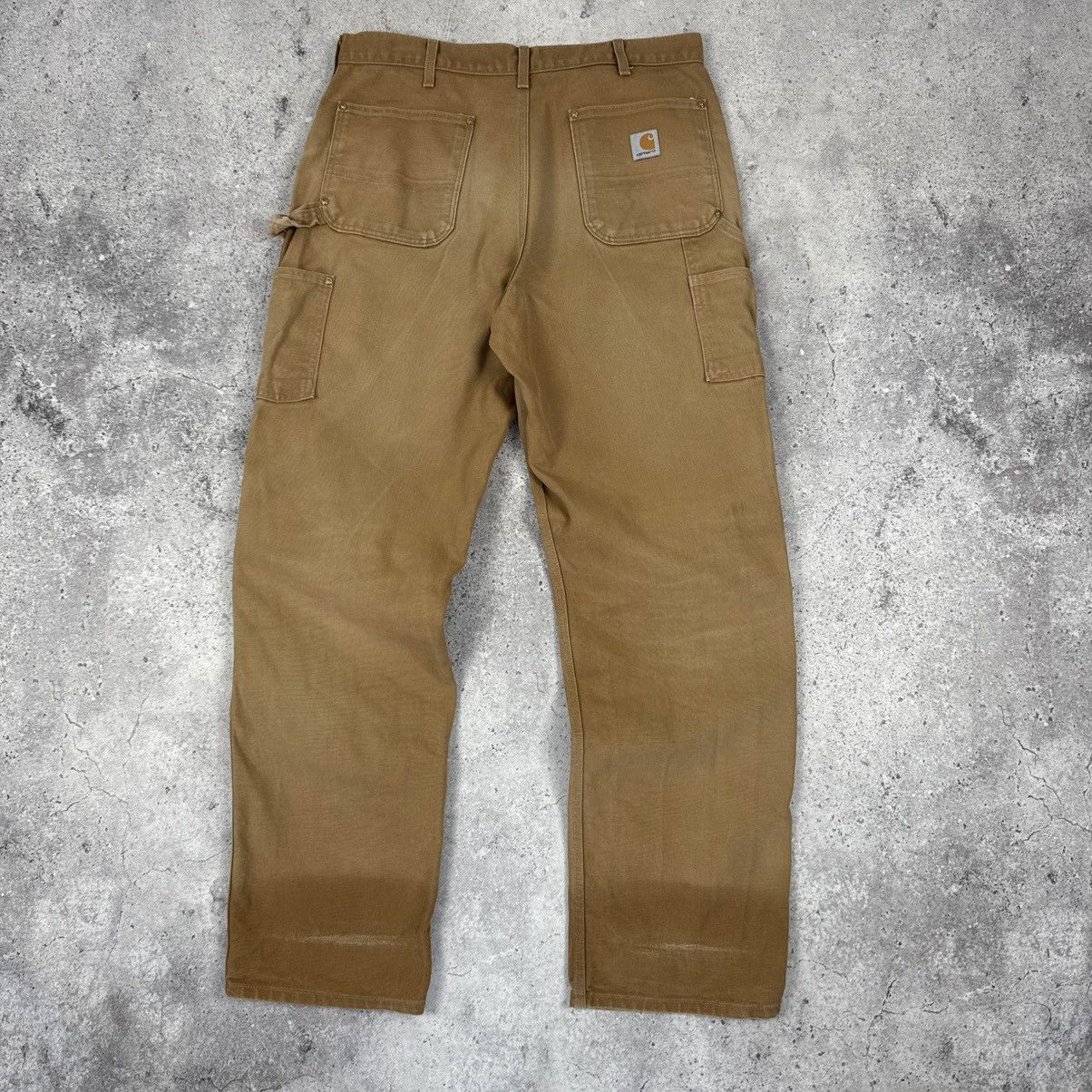 Vintage Carhartt Double Knee Distressed Pants Made In USA