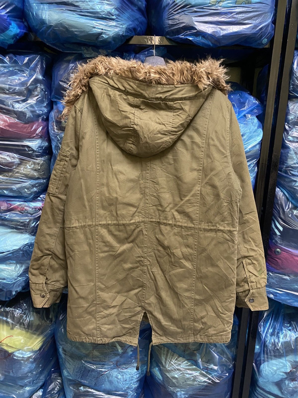 Vintage VINTAGE Y2K CREBAR GARMENT UNION MADE FISHTAIL PARKA Size US L / EU 52-54 / 3 - 5 Thumbnail