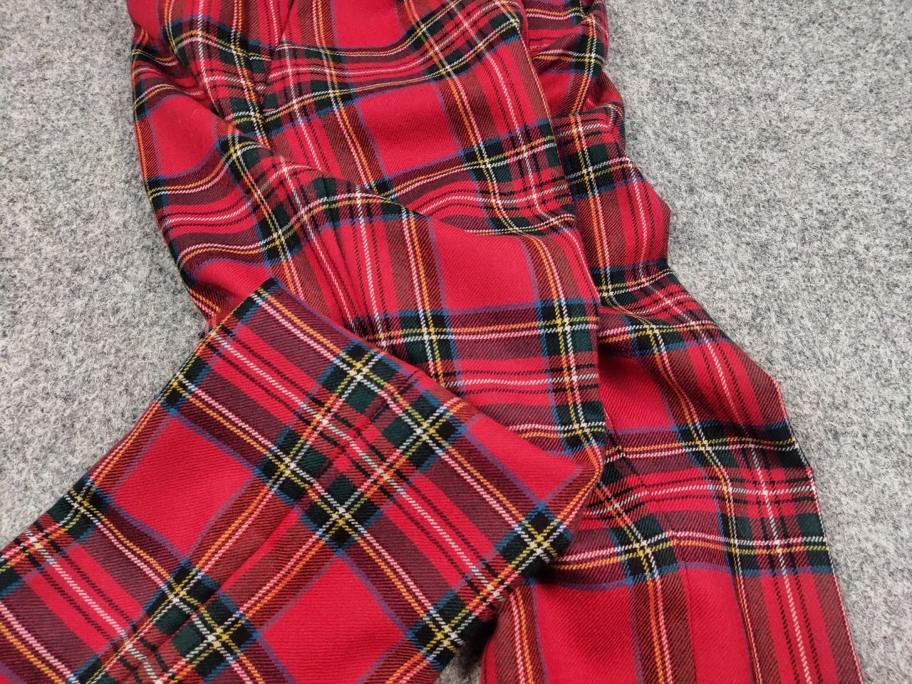 RED Valentino Red Valentino Wool Tartan Pattern Women's Trouser Pants Size 38" / US 16 / IT 52 - 6 Thumbnail