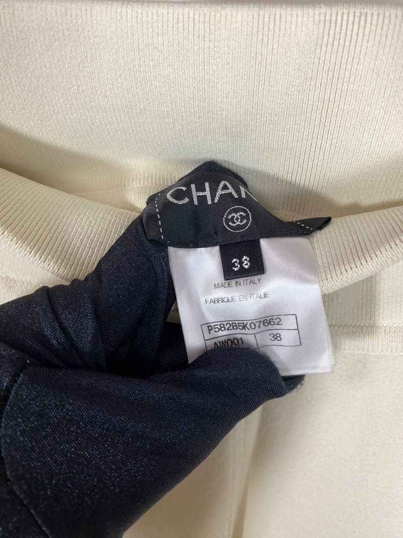 Chanel Chanel Logo Straight Leg Trousers -2505 Size US 38 / EU 54 - 6 Thumbnail