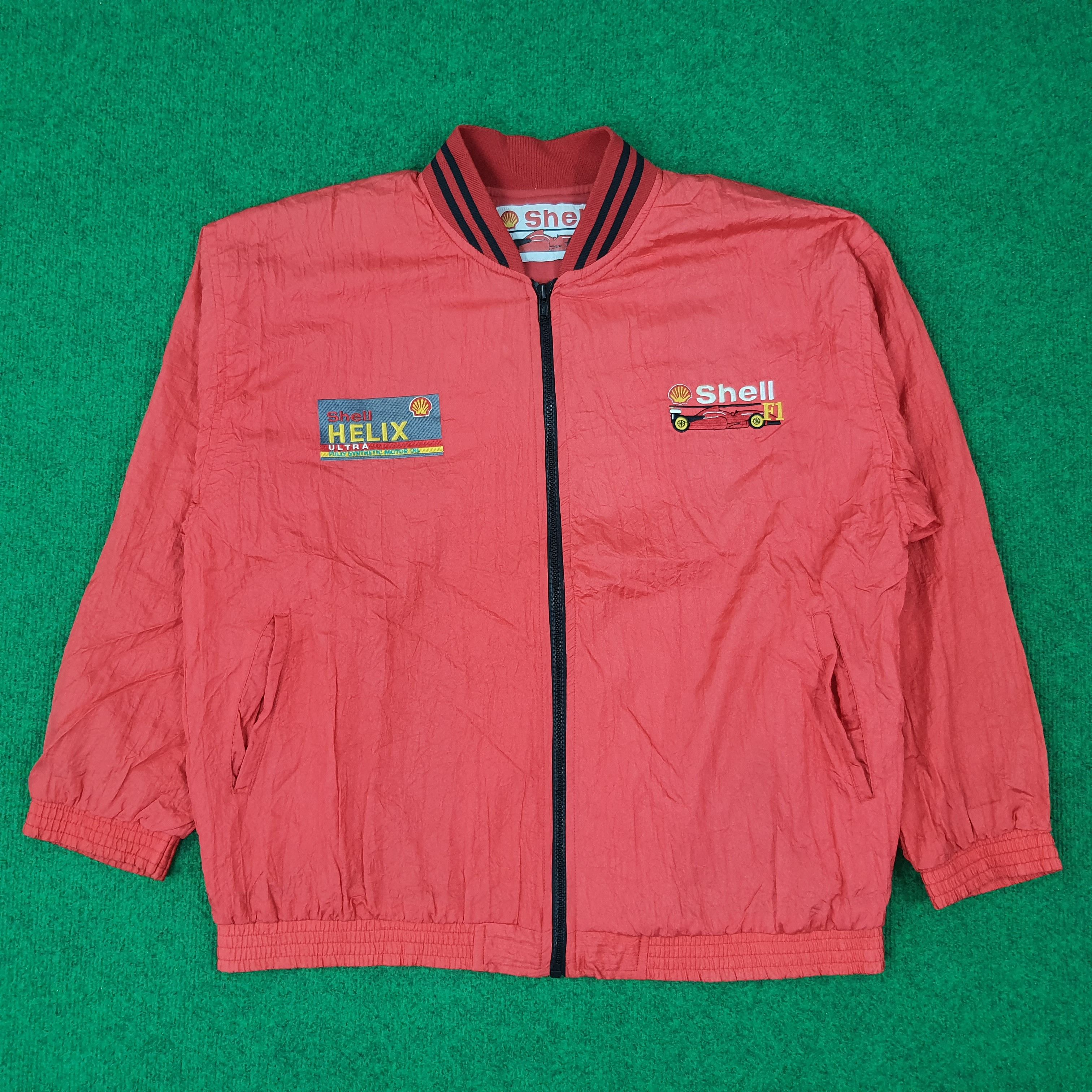 Other Vintage Shell Helix Ultra Motorsports Jacket C242N6 Size US L / EU 52-54 / 3 - 1 Thumbnail