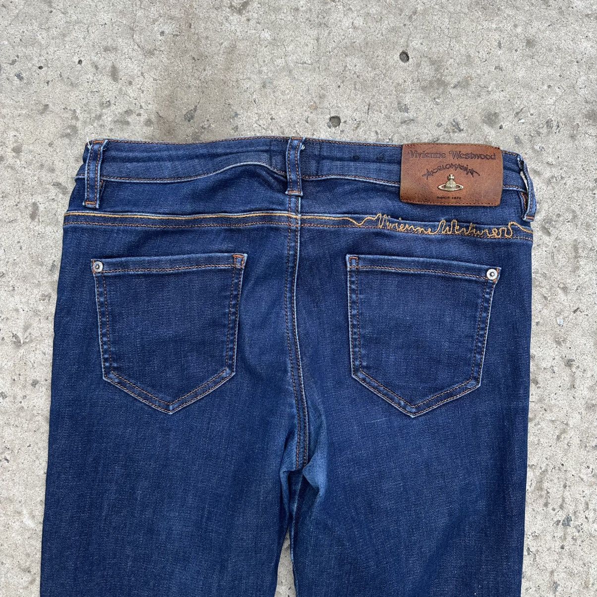 Vivienne Westwood Luxury Vivienne Westwood Jeans Crazy Fit Women’s Y2K Trend Size 26" / US 2 / IT 38 - 12 Thumbnail