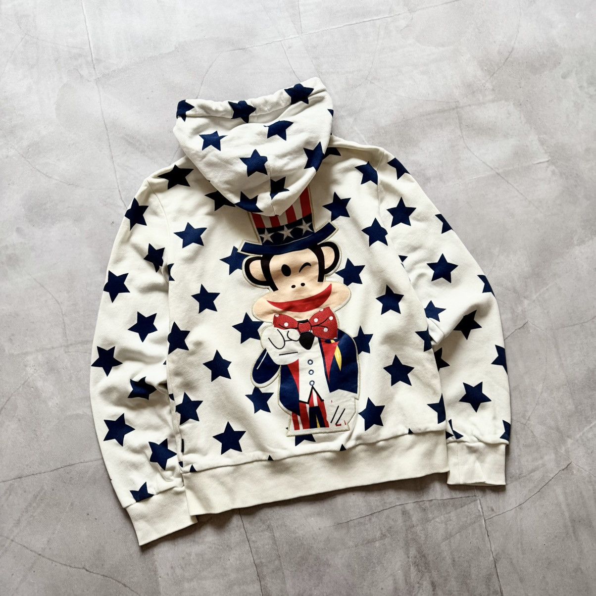 Hysteric Glamour Y2K Paul Frank USA Uncle Sam Julius Star Zip Hoodie Logo Size L / US 10 / IT 46 - 1 Thumbnail