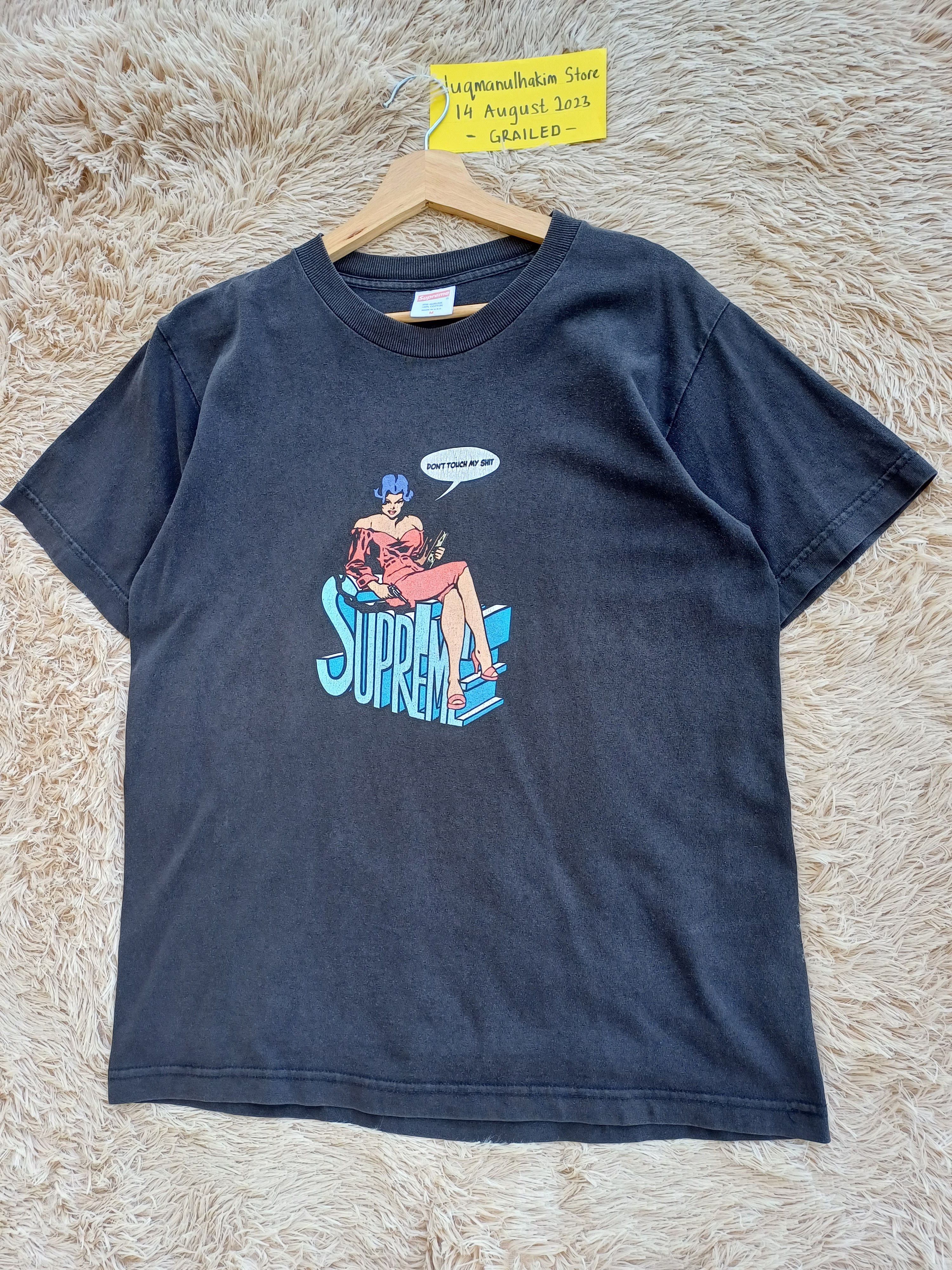Supreme Rare SS2006 SUPREME Tee (Dont Touch My Shit) Size US M / EU 48-50 / 2 - 3 Thumbnail