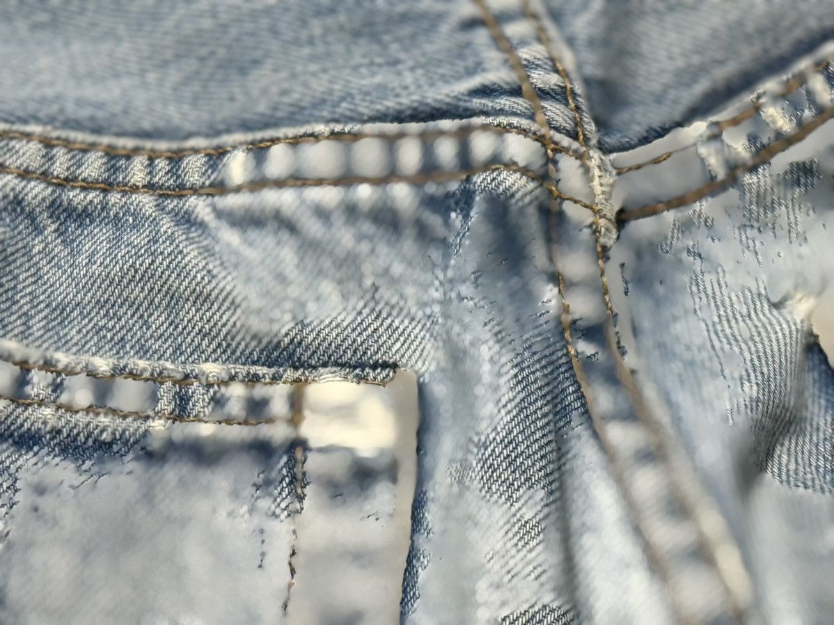 Levi's Vintage 90s Levi's 501 Redline Selvedge Made in USA Size US 28 / EU 44 - 19 Thumbnail