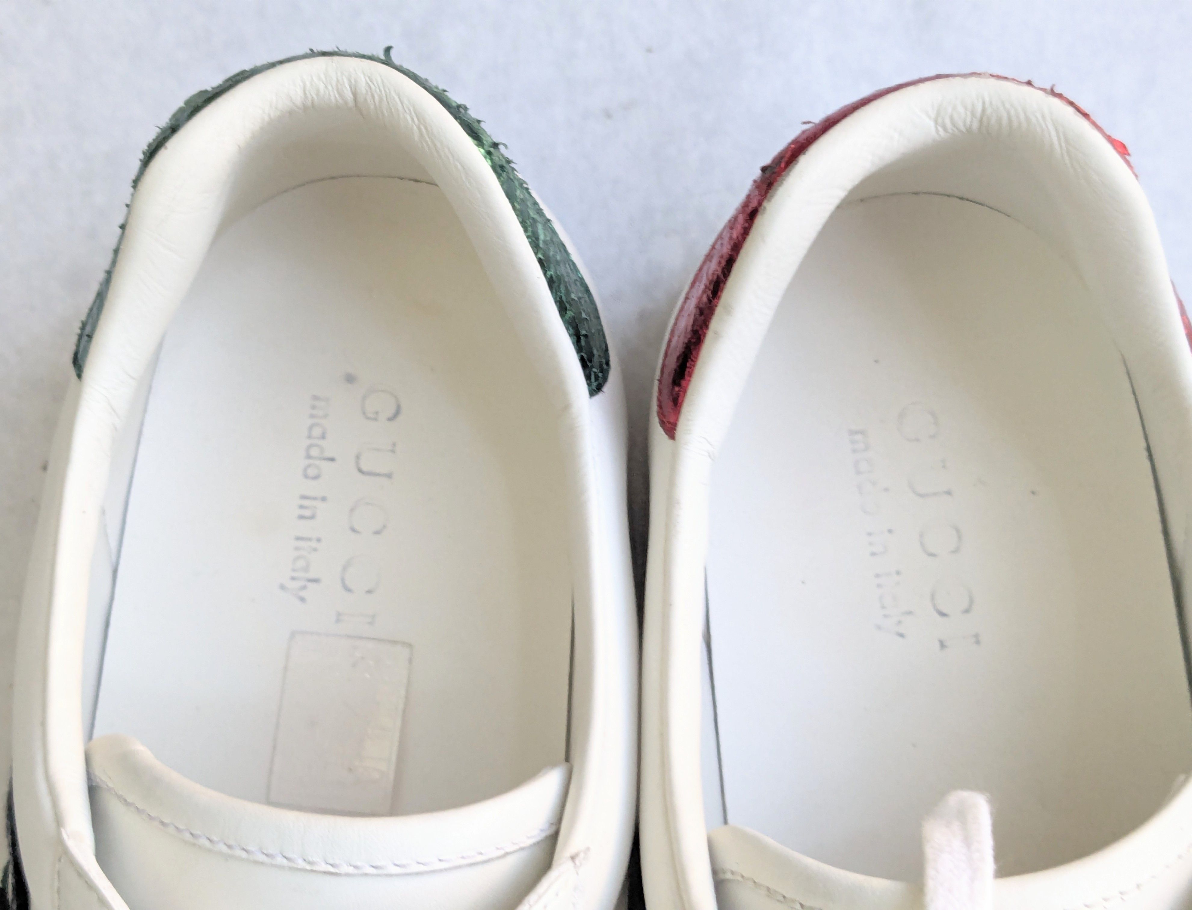 Gucci Gucci Ace Sneakers Snake 10 White Low Tops Leather Size US 10 / EU 43 - 5 Thumbnail