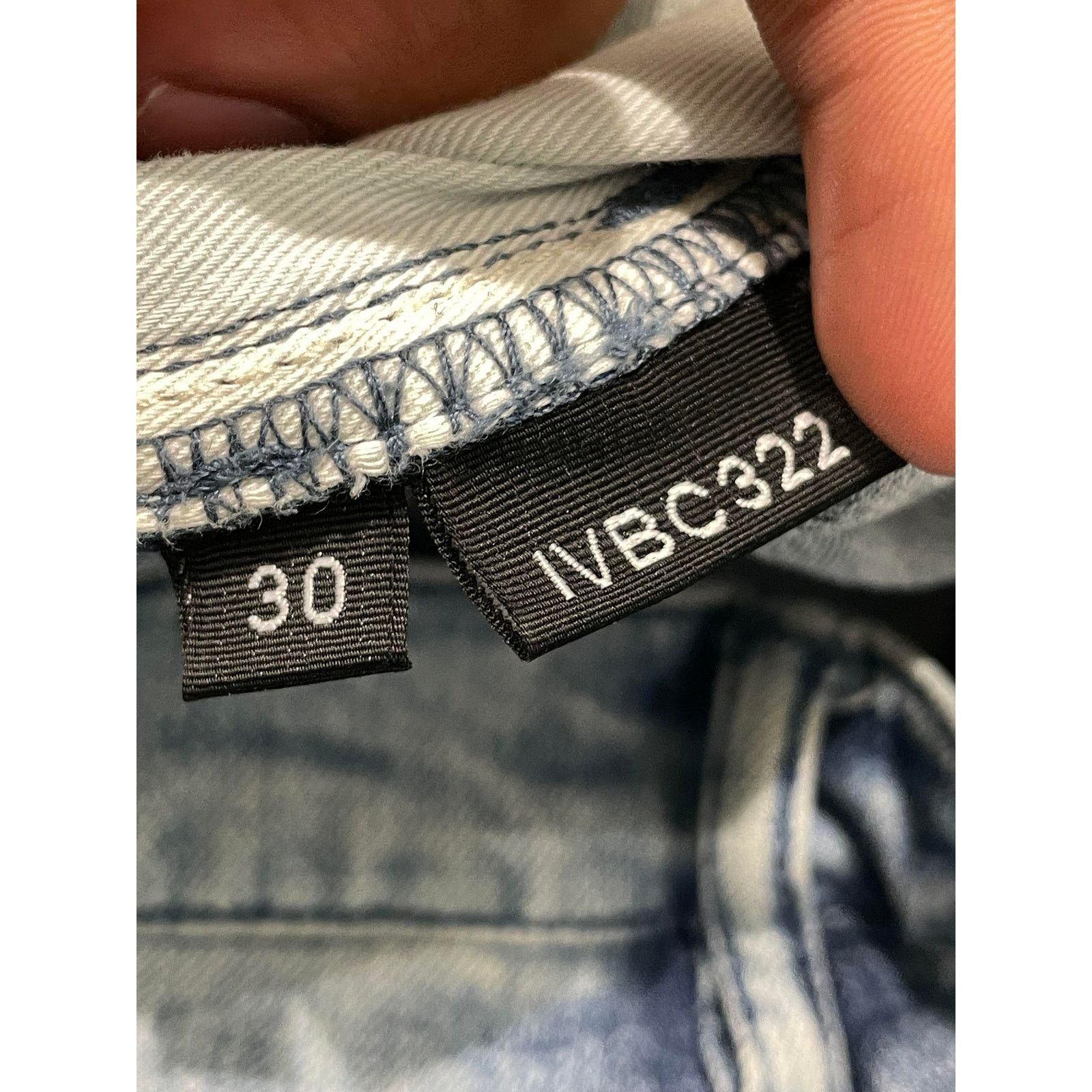 Purple Brand Purple Brand Light Wash Tie Dye Jeans Size US 30 / EU 46 - 3 Thumbnail
