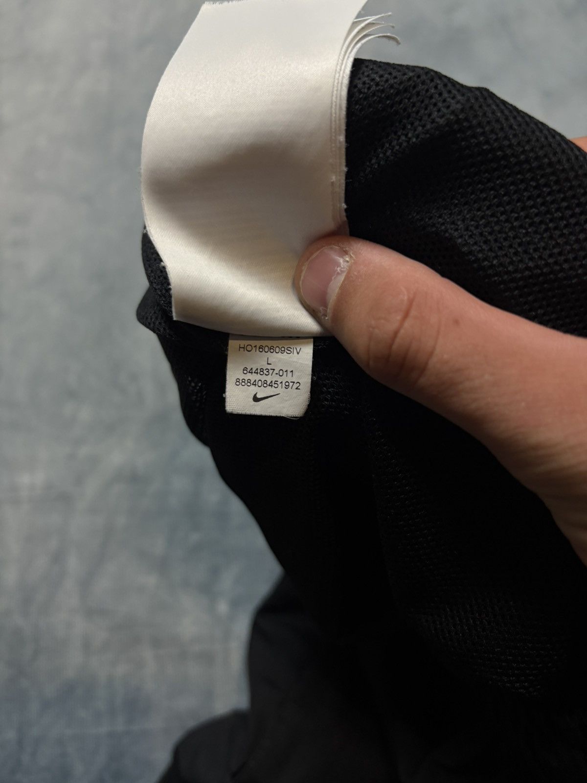 Nike Nike Black Track Pants Joggers Swoosh Logo – Größe L Size US 40 / EU 56 - 4 Thumbnail