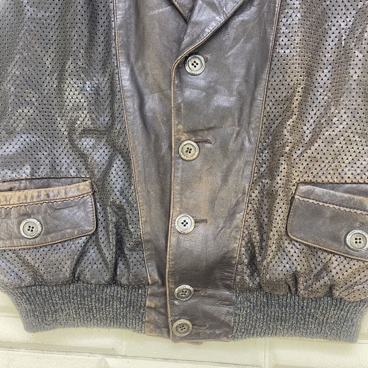 Genuine Leather × Vintage Vintage Asia by Nesti & Co Leather Vests Size US S / EU 44-46 / 1 - 7 Thumbnail