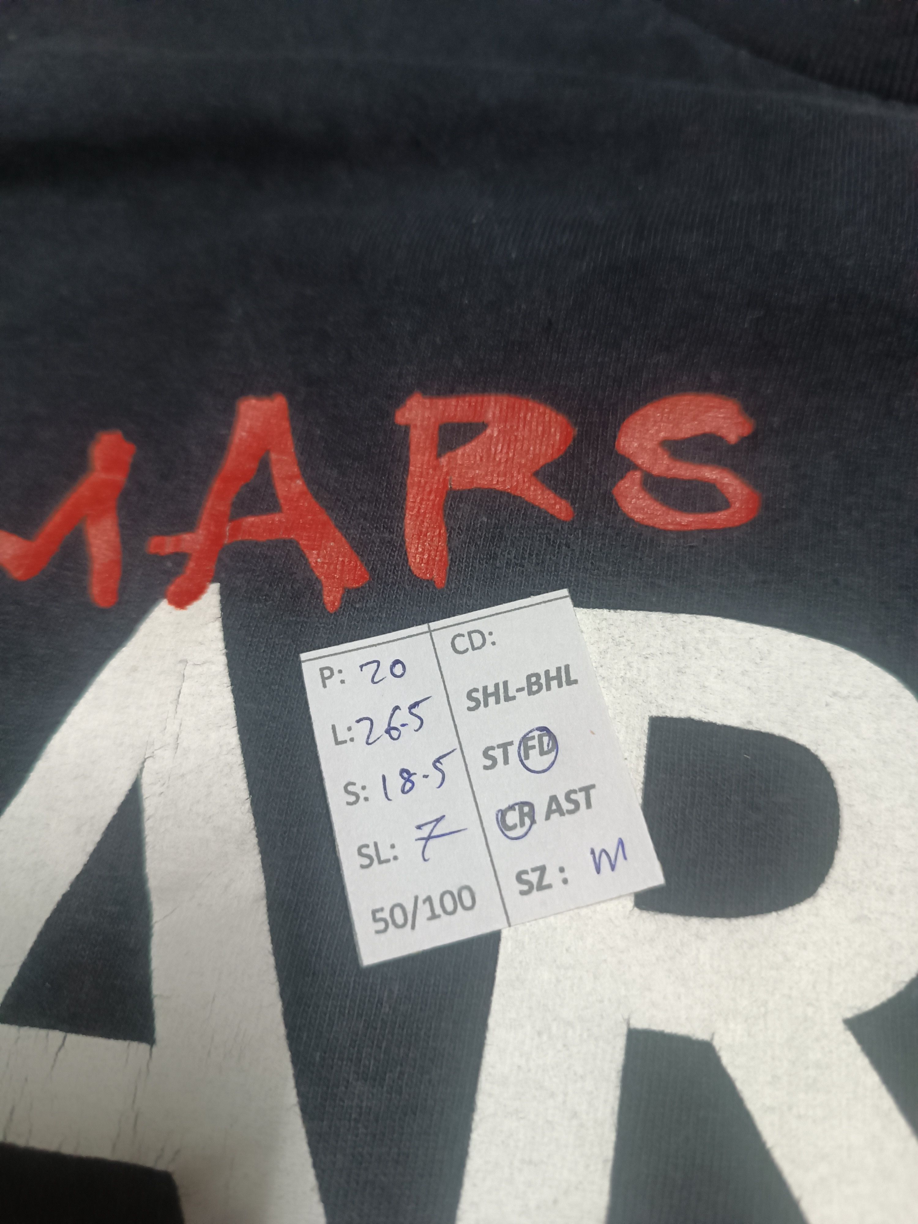 Band Tees VINTAGE 2000s 30 SECONDS TO MARS TEE linkin afi kanye Size US M / EU 48-50 / 2 - 18 Thumbnail