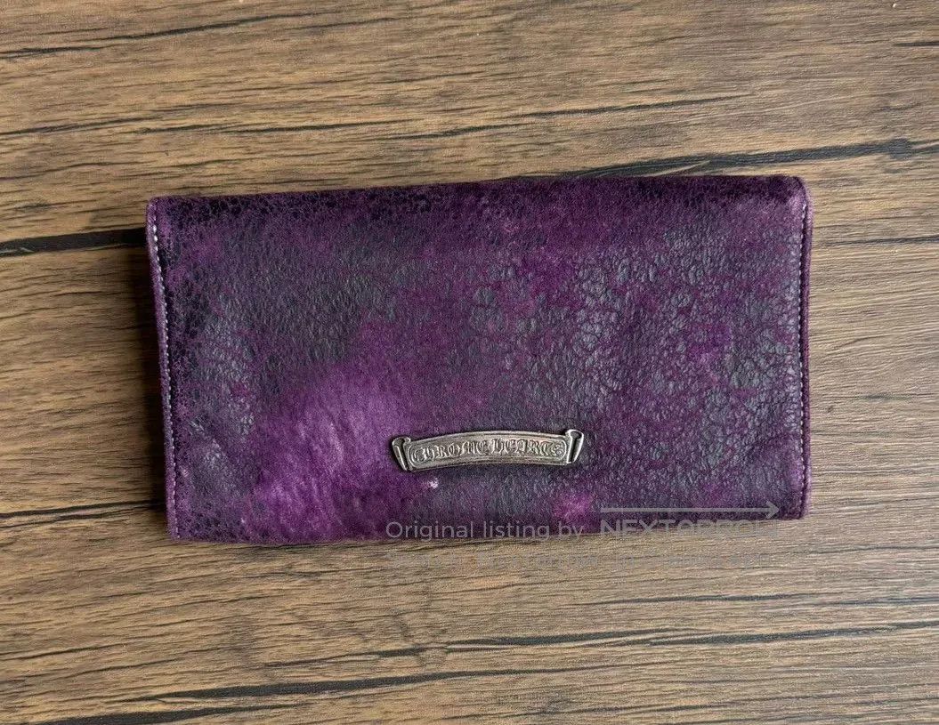 Chrome Hearts chrome hearts long wallet in purple. Size ONE SIZE - 2 Thumbnail