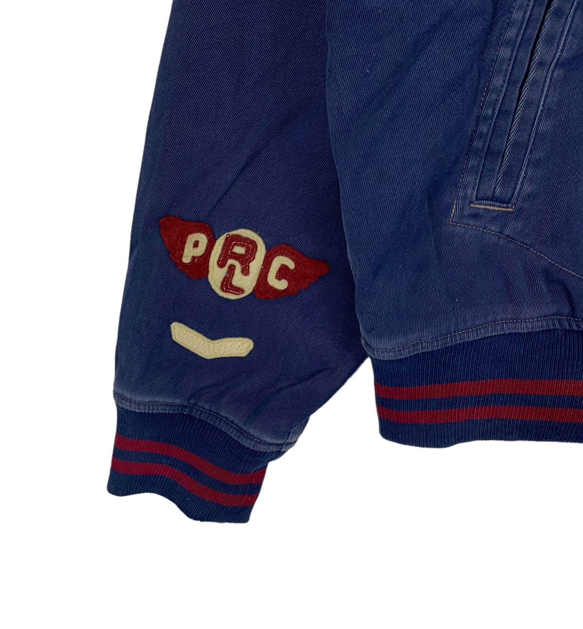 Polo Ralph Lauren × RRL Ralph Lauren × Ralph Lauren VINTAGE 90S POLO RALPH LAUREN BOMBER ZIPPER JACKET Size US L / EU 52-54 / 3 - 8 Thumbnail