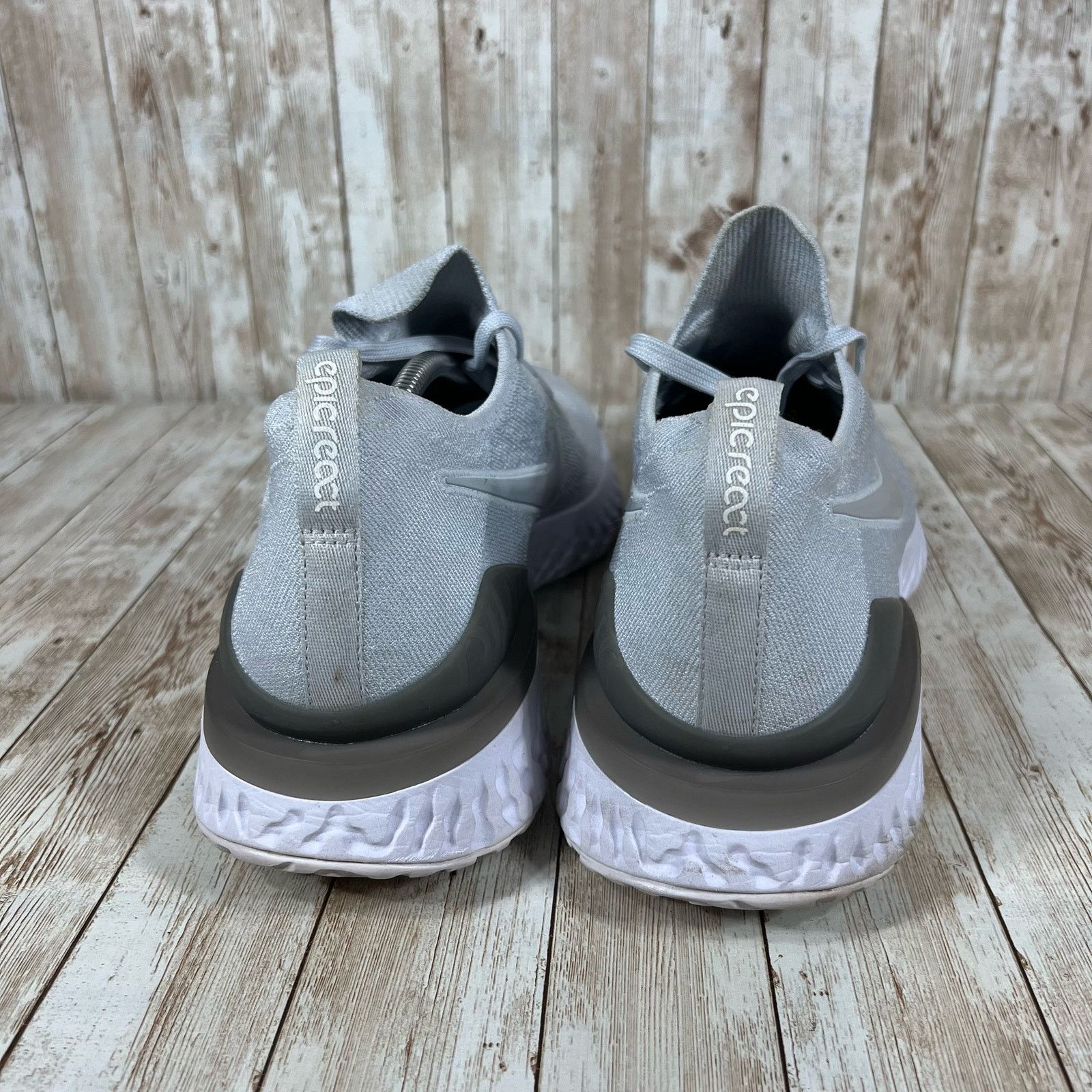 Nike Nike Epic React Flyknit 2 Pure Men's US Size 14 BQ8928-004 Size US 14 / EU 47 - 3 Thumbnail