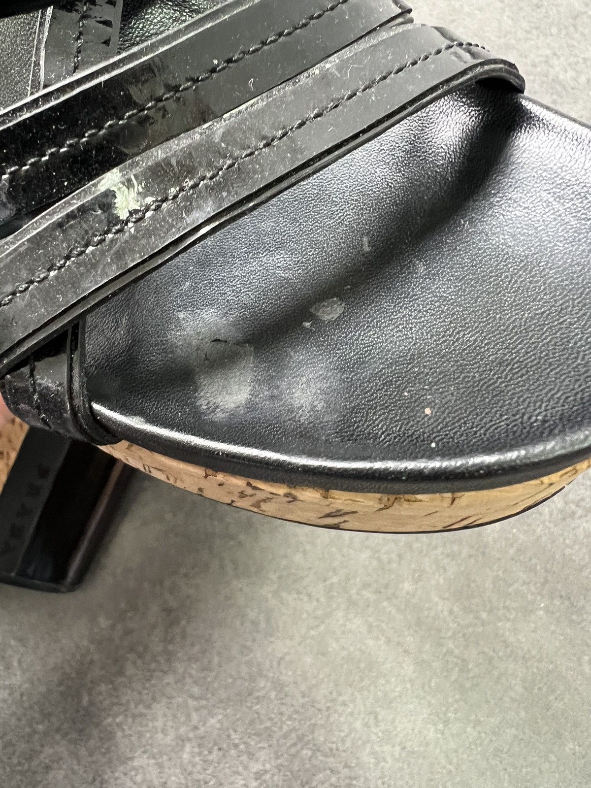 Prada Prada Milano y2k coquette Leather Ankle Wedge Sandals Size US 6 / IT 36 - 6 Thumbnail
