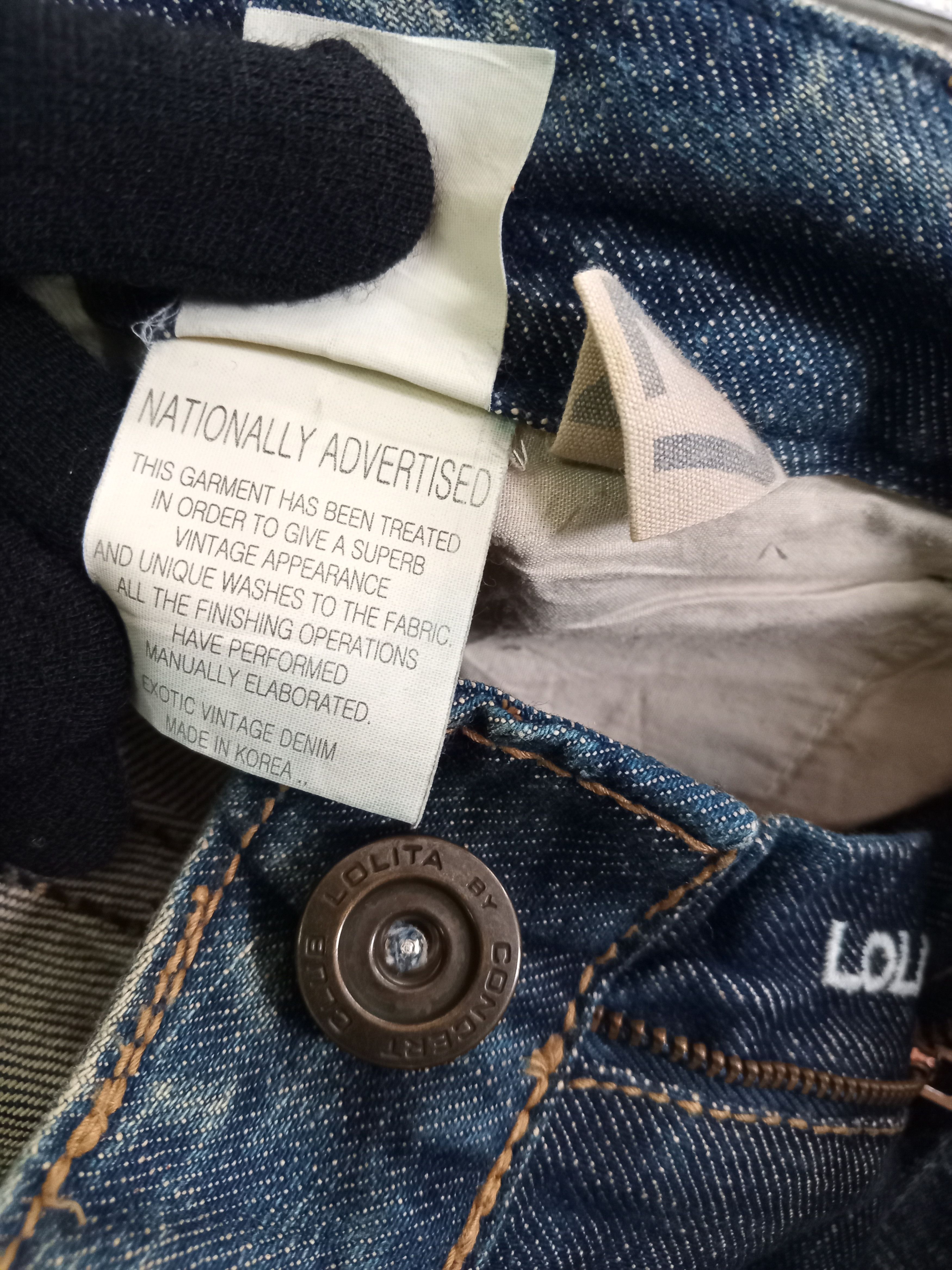 Japanese Brand LOLITA💥 Distressed Flare Lowrise Jeans Size US 29 - 10 Thumbnail