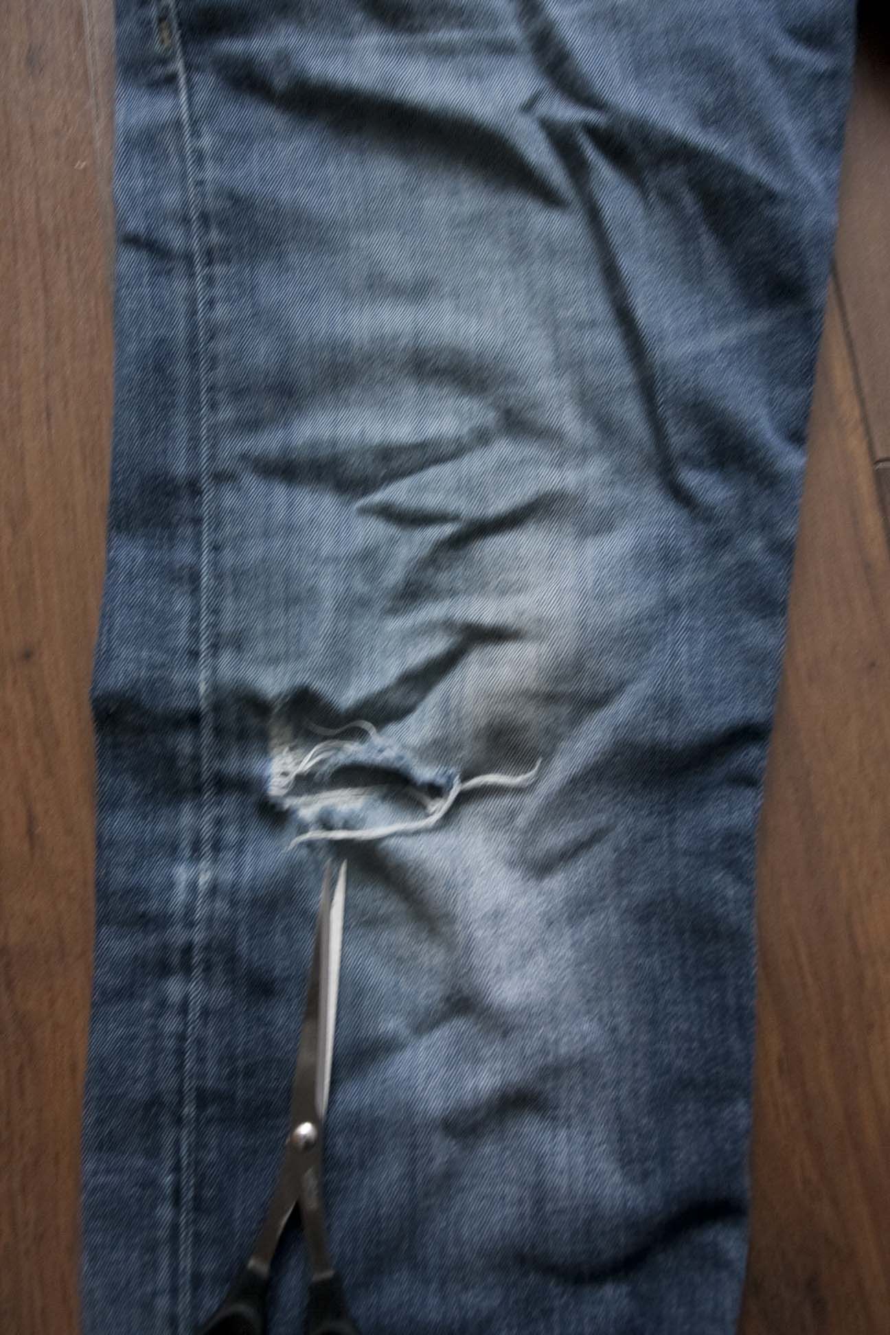 Diesel Diesel Jeans Buster Distressed Size 33x32 Blue Size US 33 - 3 Thumbnail