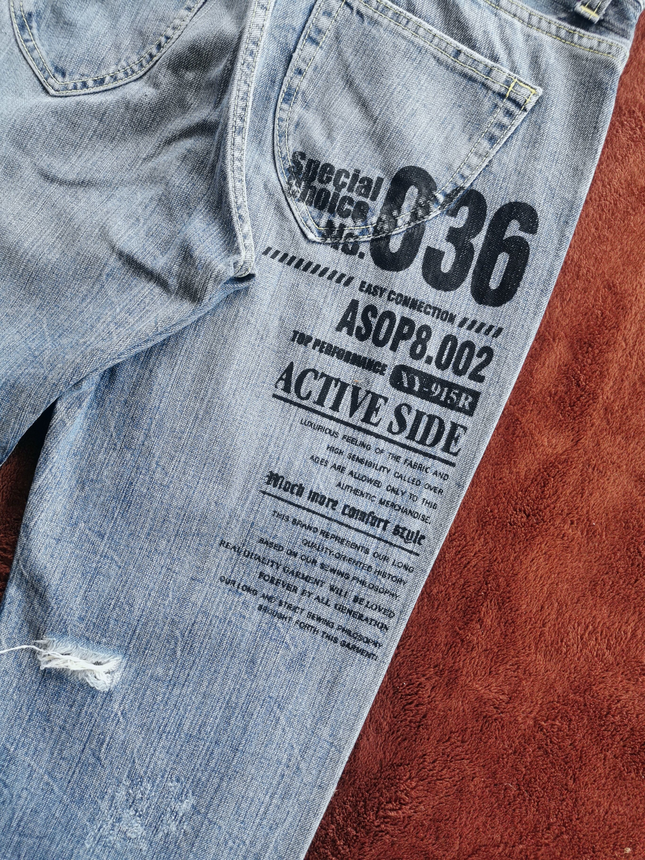 A1923 Oririns Bootcuts Distressed Jeans Size 32''x31'' Size US 32 / EU 48 - 6 Thumbnail