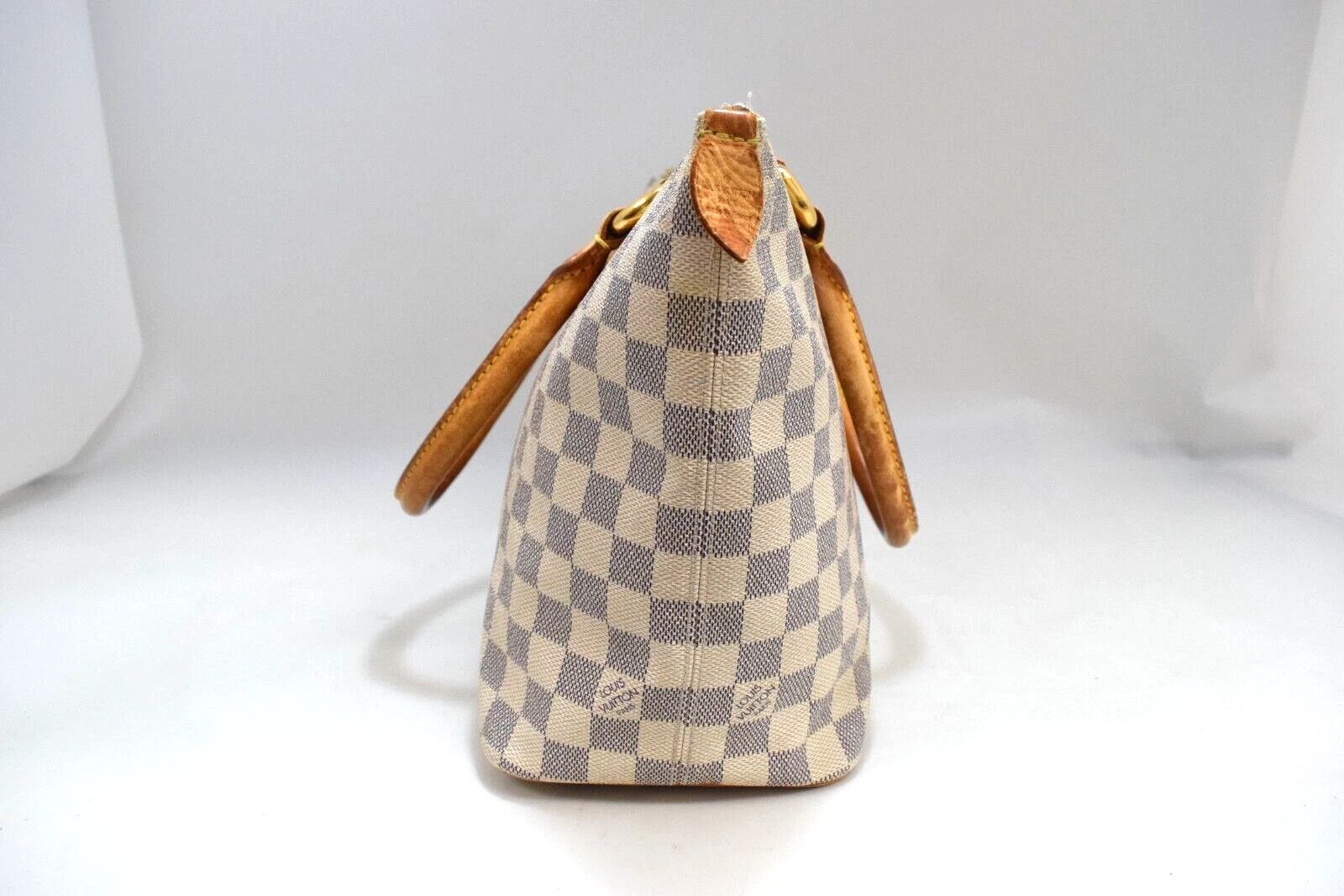 Louis Vuitton Louis Vuitton Saleya PM Damier Azur Canvas Tote Bag N51186 Size ONE SIZE - 4 Thumbnail
