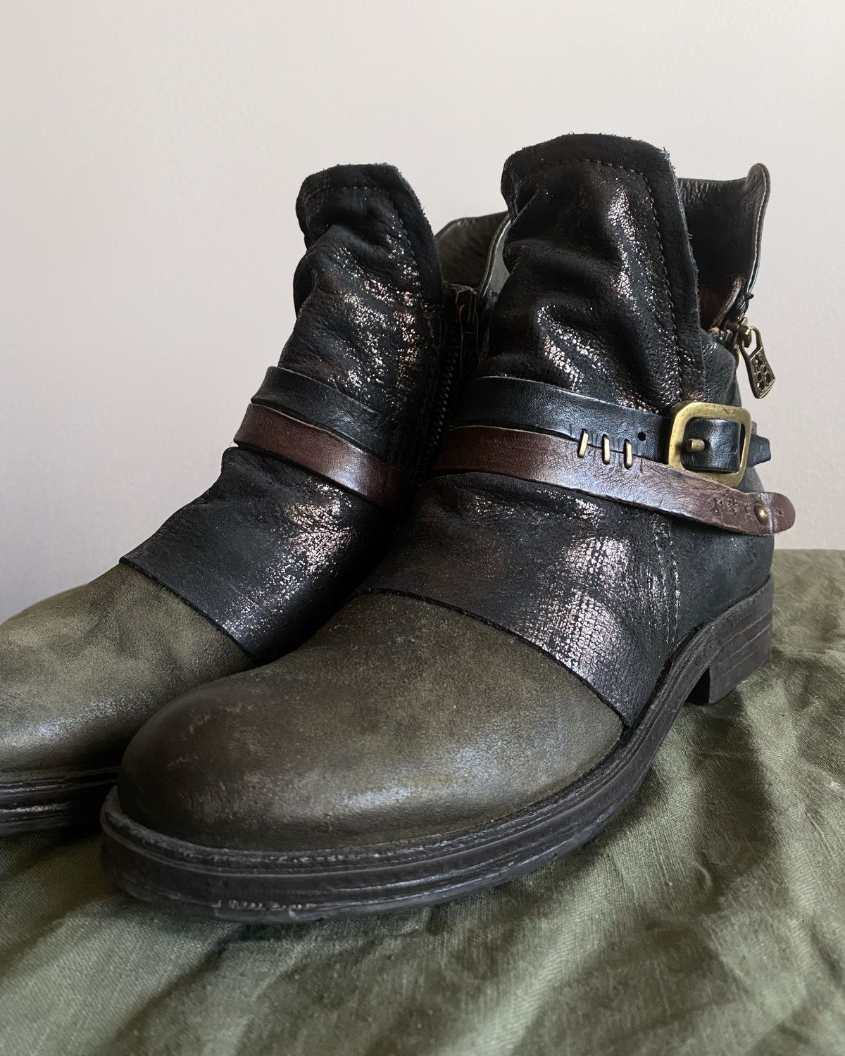 A.S.98 A.S.98 Tornado zip Avant Garde Cowboy Western western boots Size US 8 / IT 38 - 6 Thumbnail