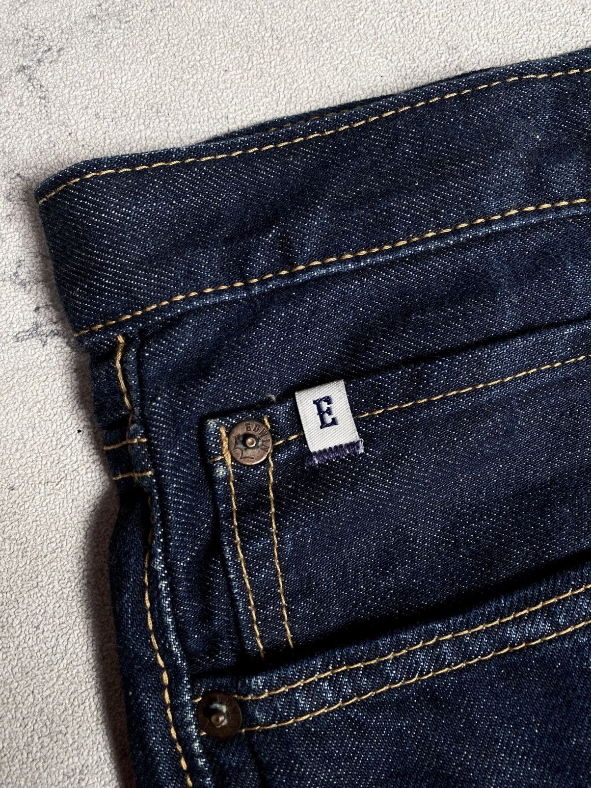 Edwin Vintage 90s EDWIN ED04 SELVEDGE DENIM Size US 36 / EU 52 - 9 Thumbnail