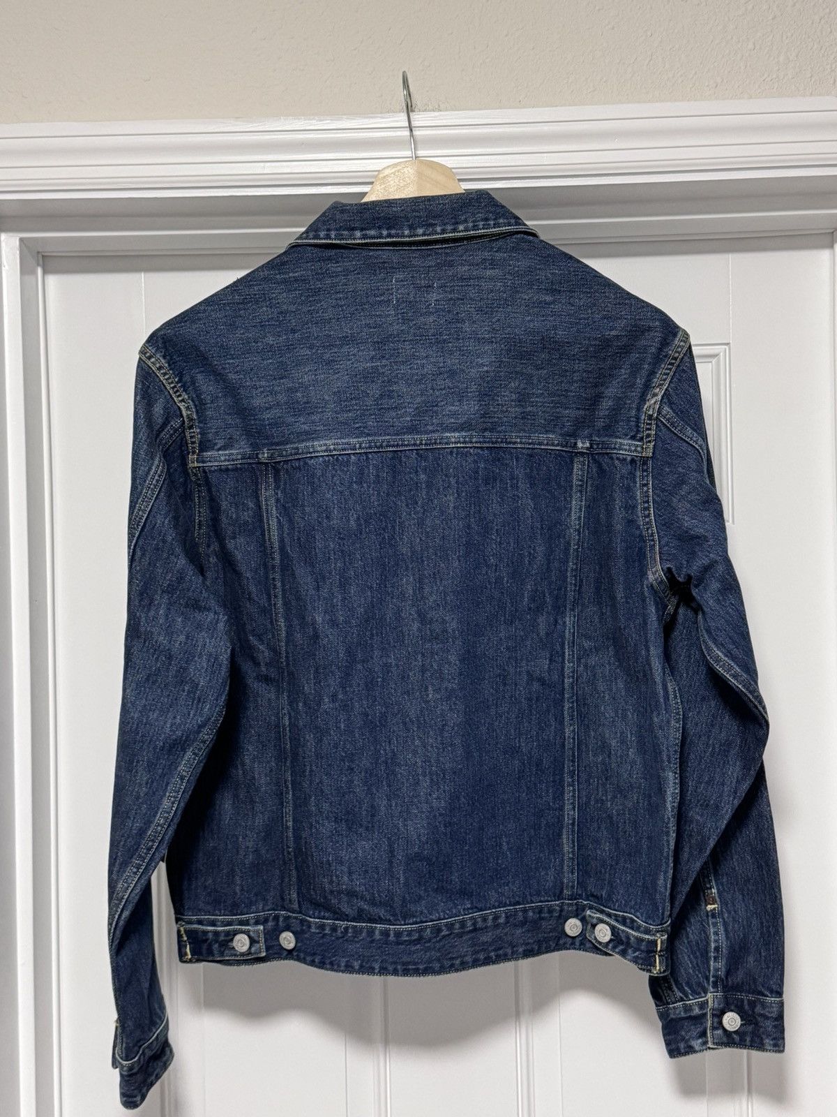 RE/DONE NWT RE/DONE Men’s Classic Denim Jacket 1 Year Wear Blue XL Size US XL / EU 56 / 4 - 15 Thumbnail