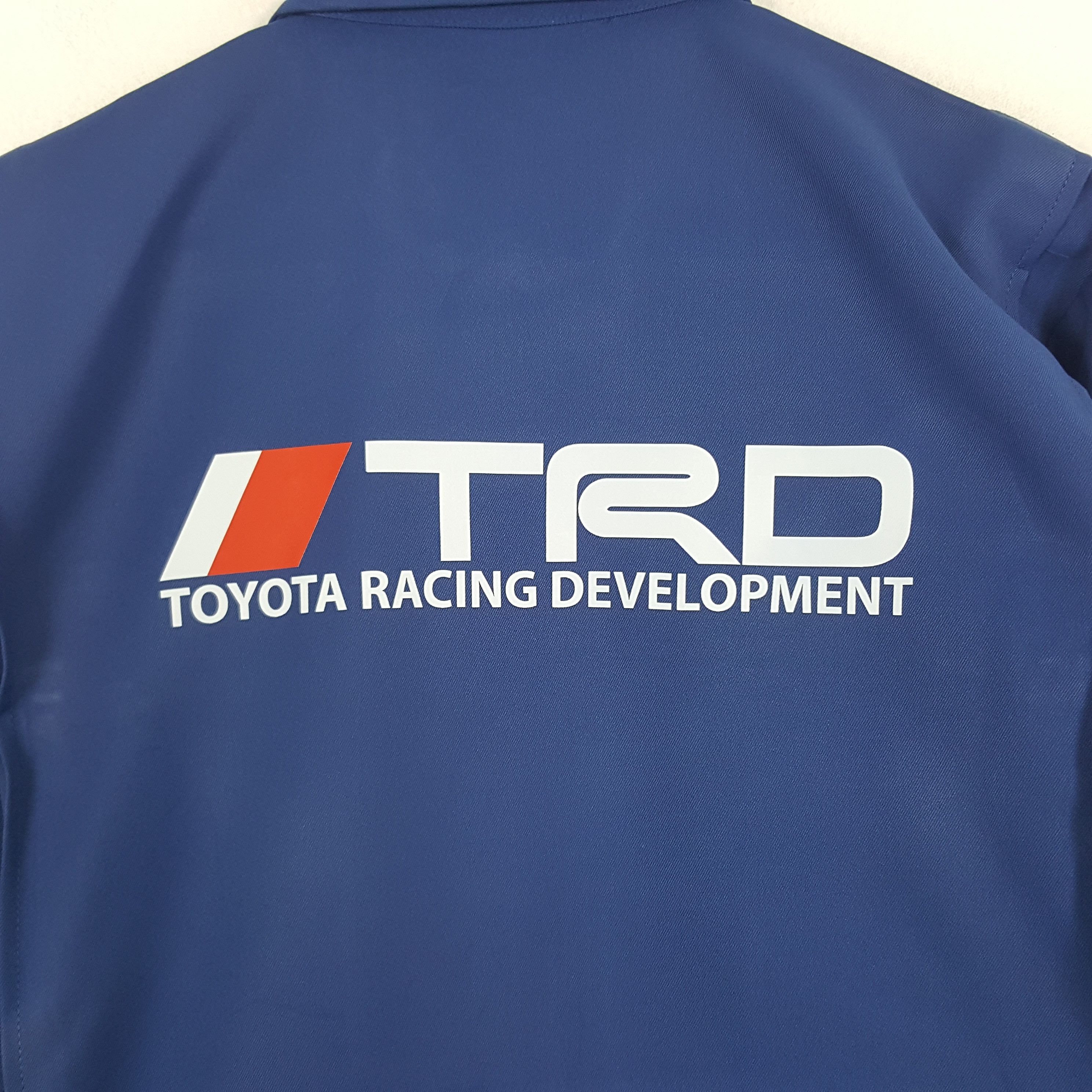 Japanese Brand × Vintage Vintage Toyota Racing Development Custom Art Worker Jacket Size US L / EU 52-54 / 3 - 2 Thumbnail