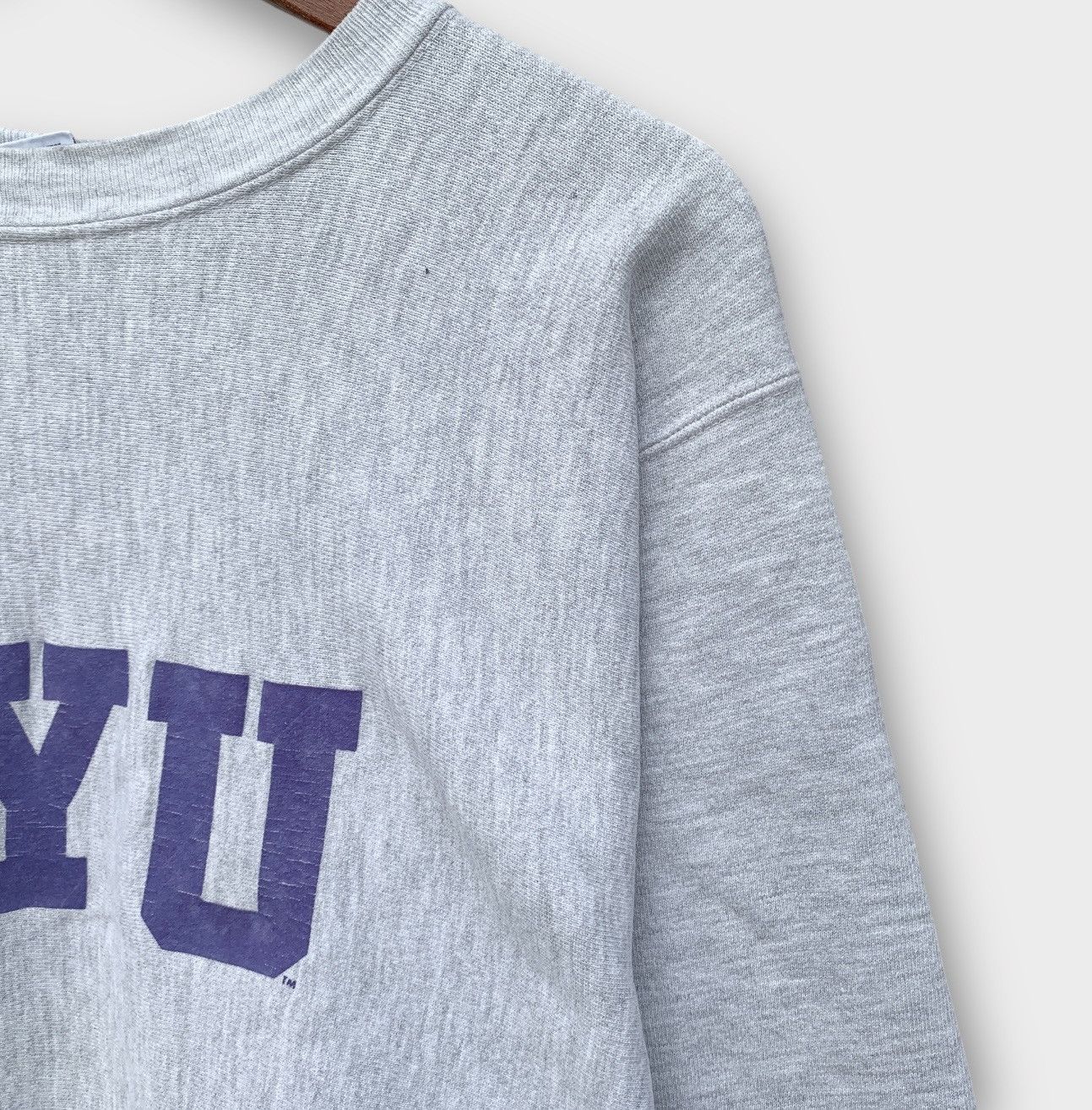 Champion VINTAGE 90s CHAMPION REVERSE WEAVE NYU NEW YORK UNIVERSITY Size US M / EU 48-50 / 2 - 4 Thumbnail